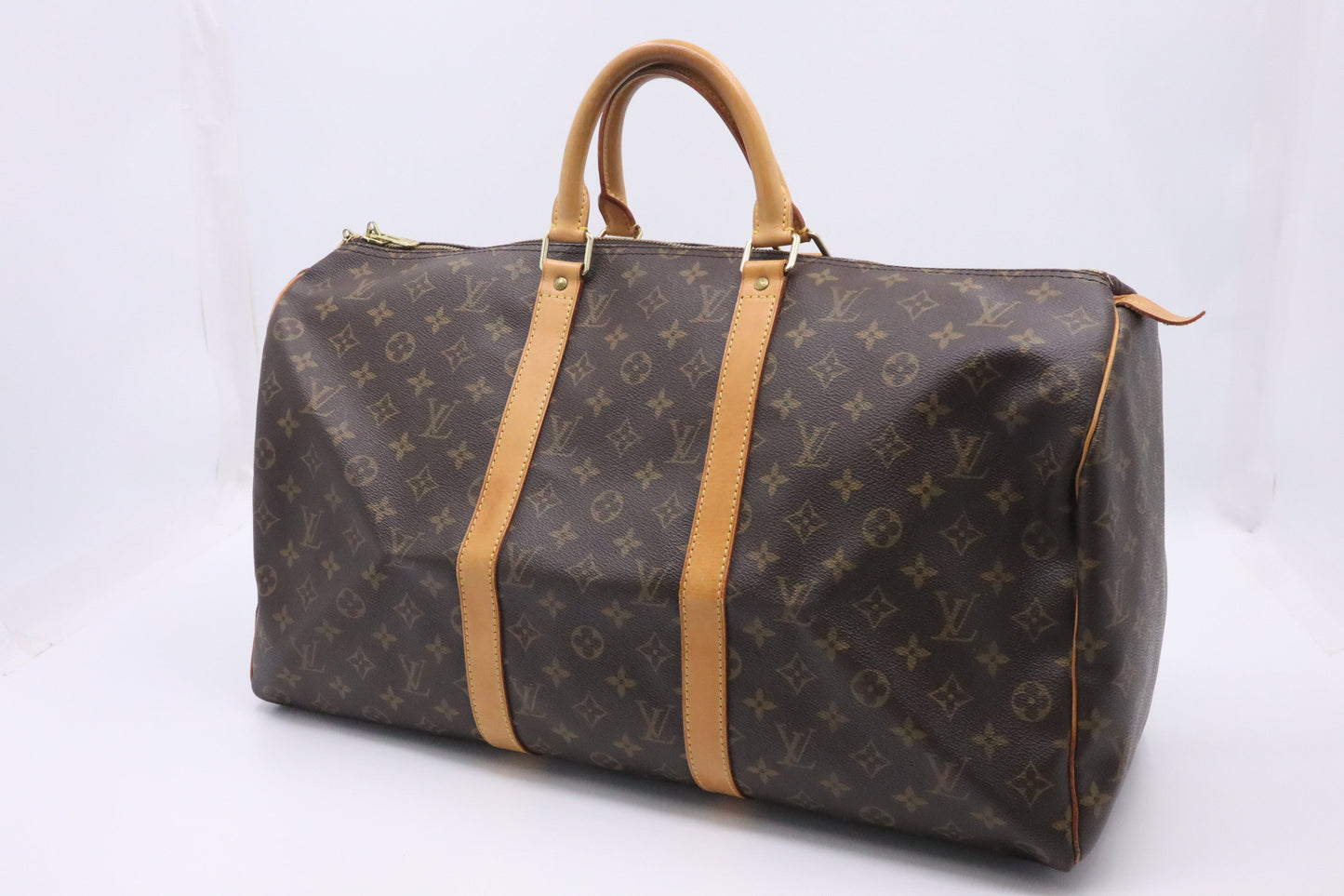 Louis Vuitton Keepall 50 Monogram Canvas Travel Bag