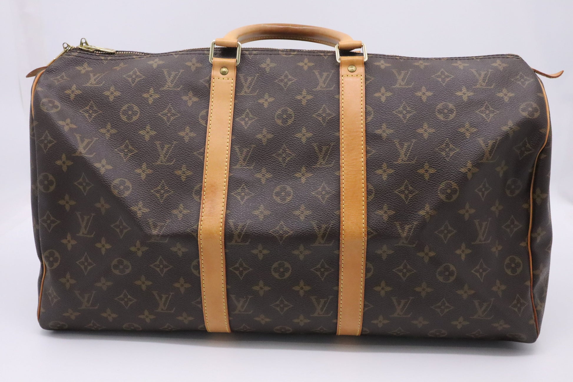 Louis Vuitton Keepall 50 Monogram Canvas Travel Bag