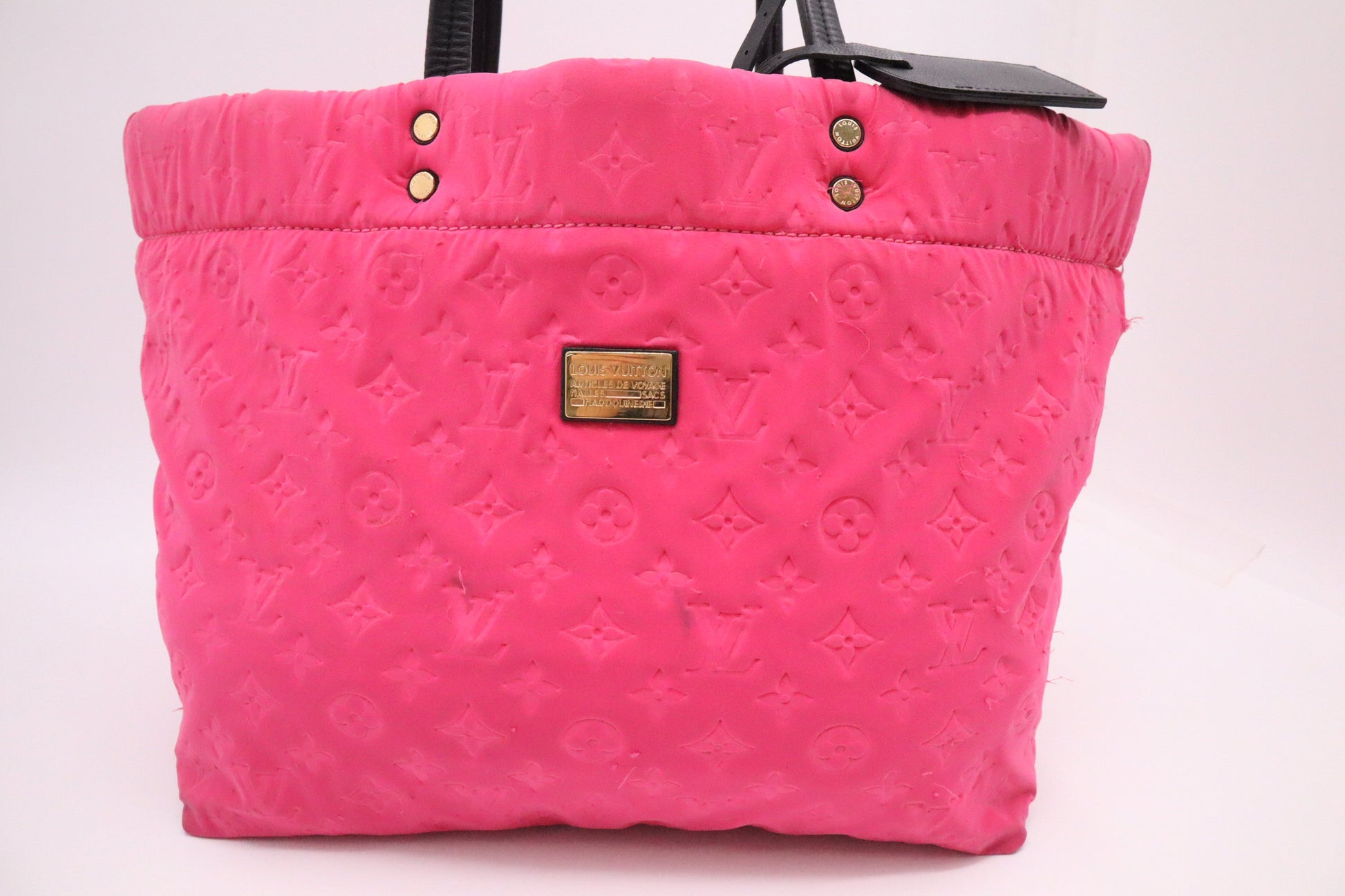 Louis Vuitton Scuba Neoprene Pink GM Handbag