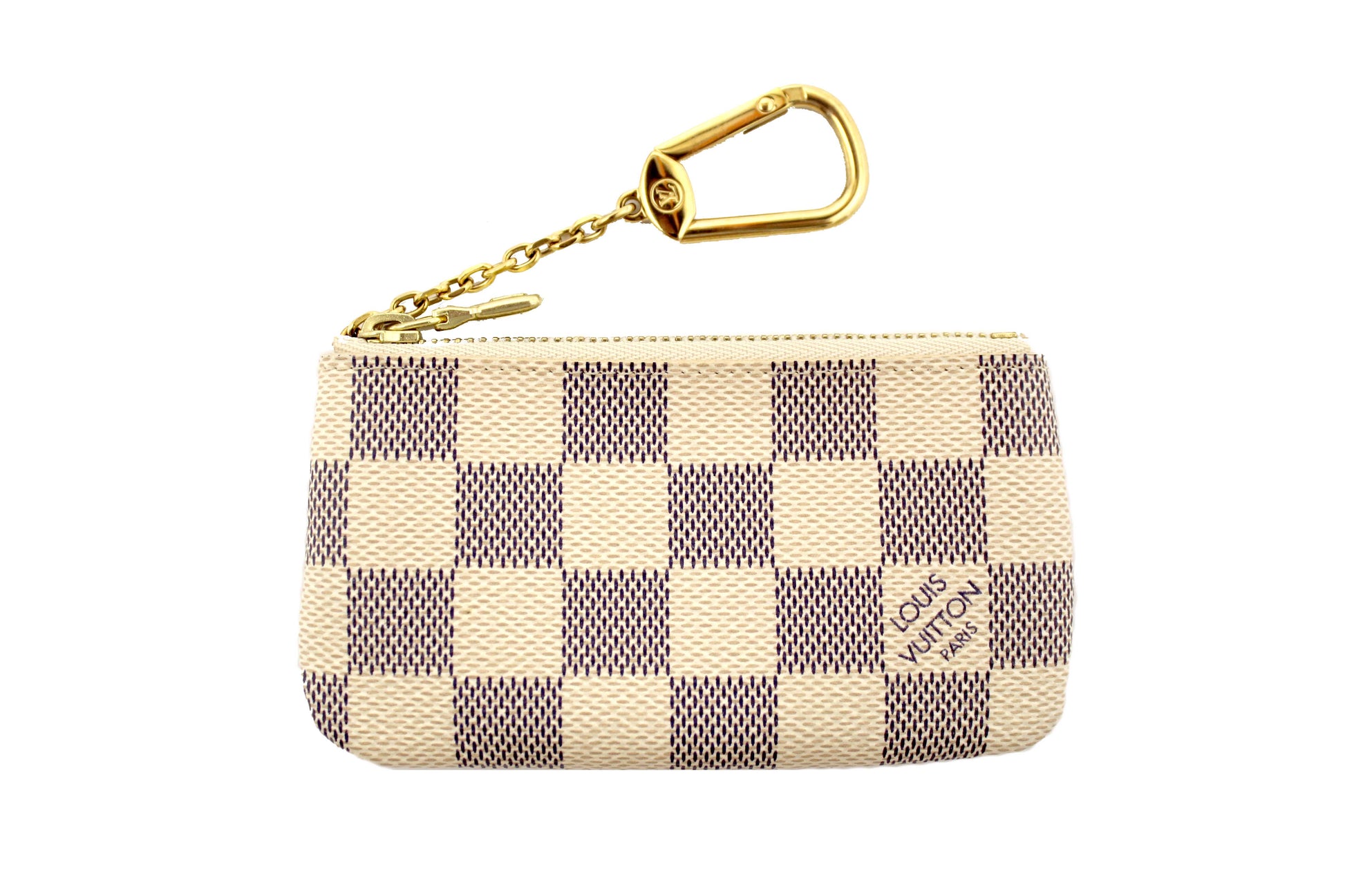Louis Vuitton Damier Azur Canvas Key Pouch