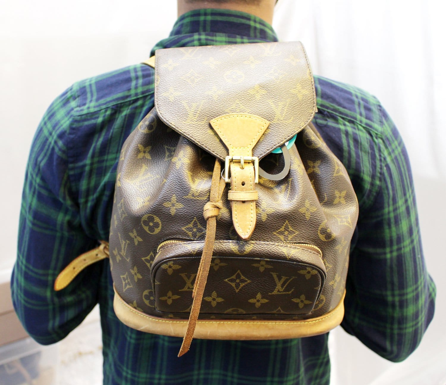Louis Montsouris Pm Backpack Canvas Monogram