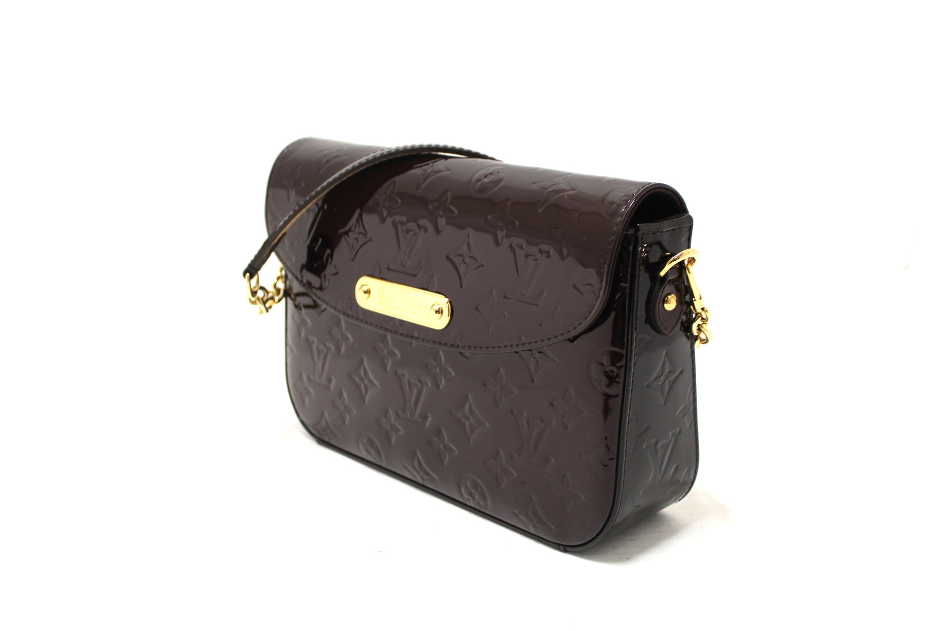 Louis Vuitton Amarante Monogram Vernis Leather Rodeo Drive Bag