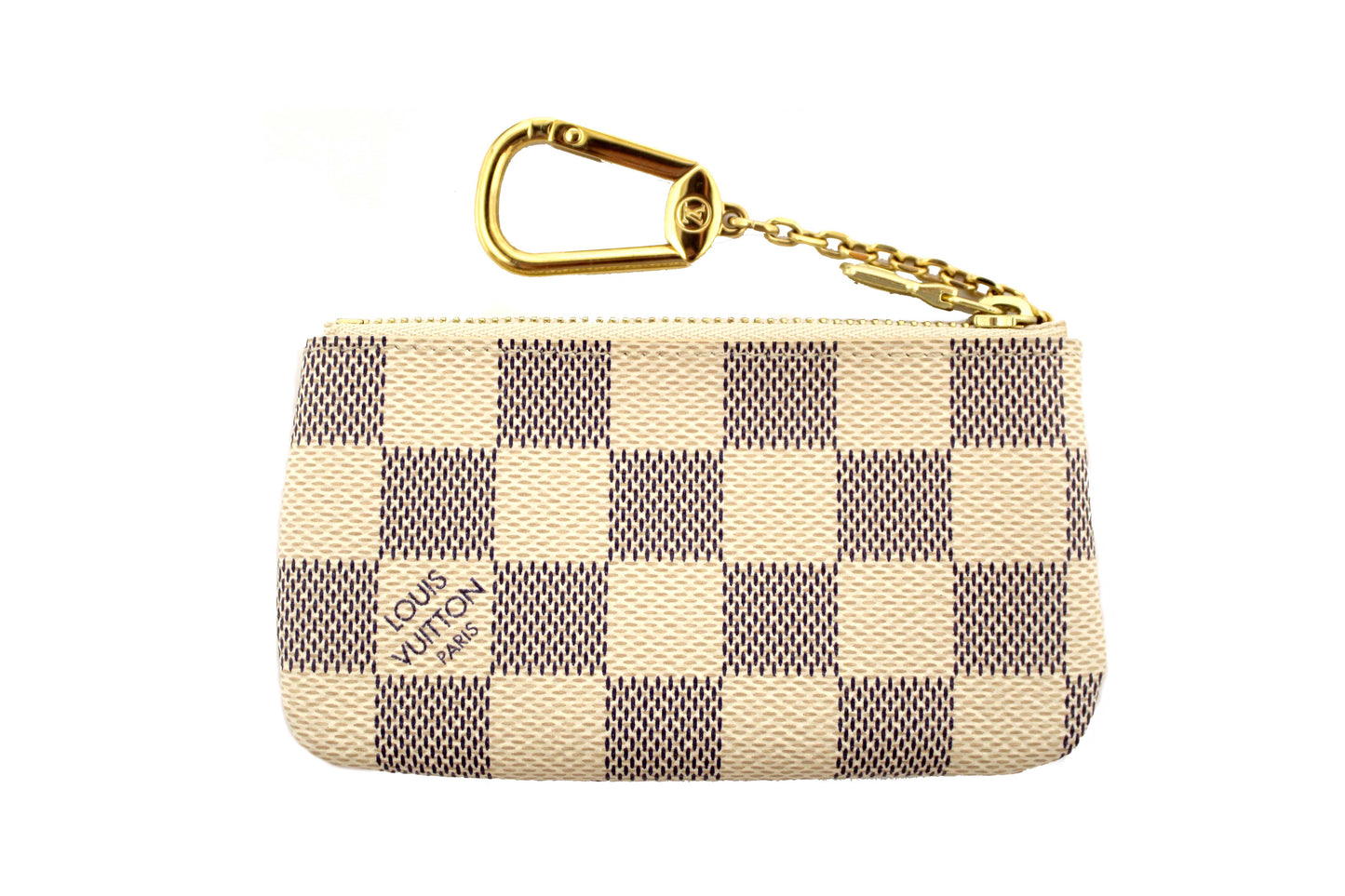 Louis Vuitton Damier Azur Canvas Key Pouch
