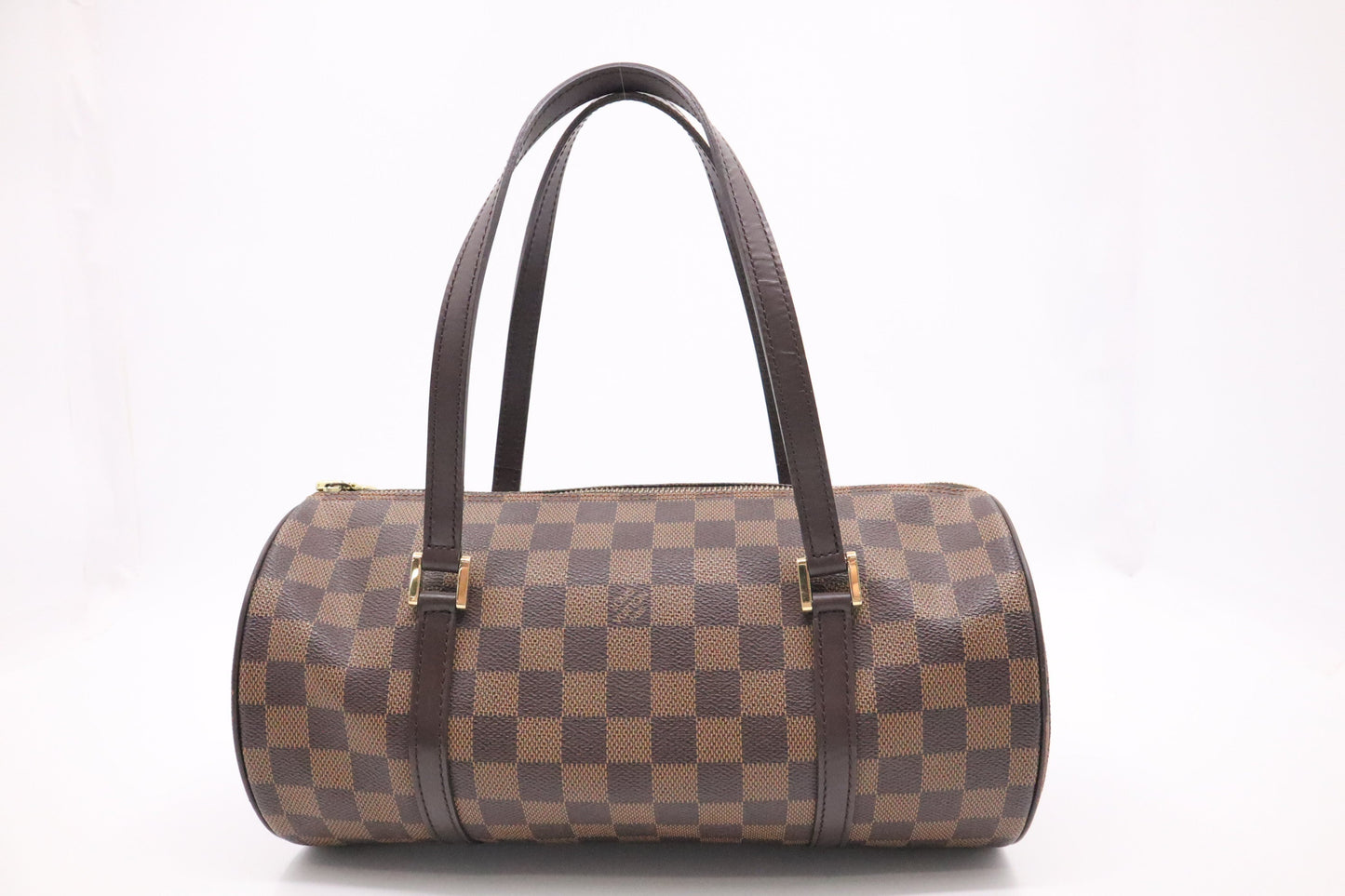 Louis Vuitton Papillon Ebene Damier Canvas Handbag Ebene Canvas