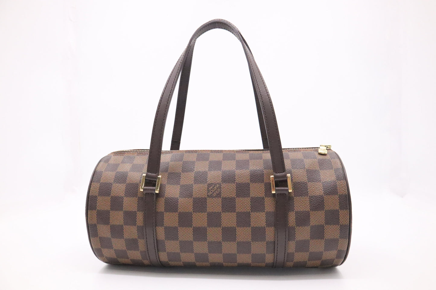Louis Vuitton Papillon Ebene Damier Canvas Handbag Ebene Canvas