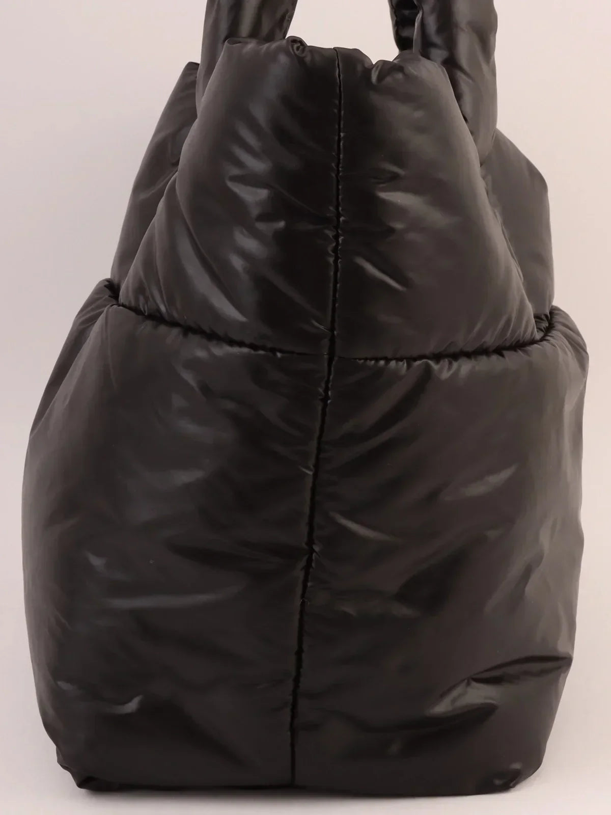Chanel Around  Made Nyon Cc Cocoon Tote Bag Black
