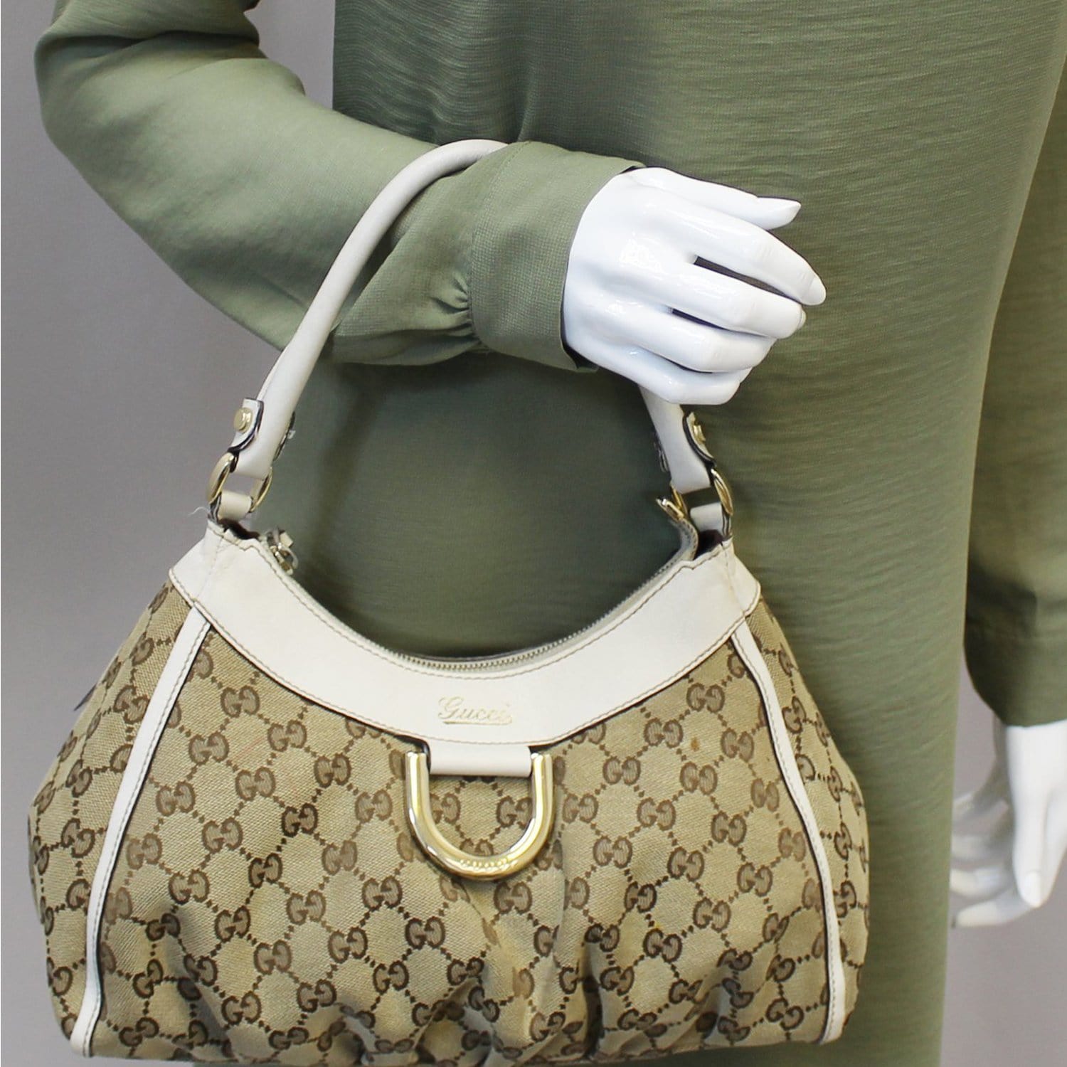 Gucci Ring Hobo Bag Monogram Medium Jewelry