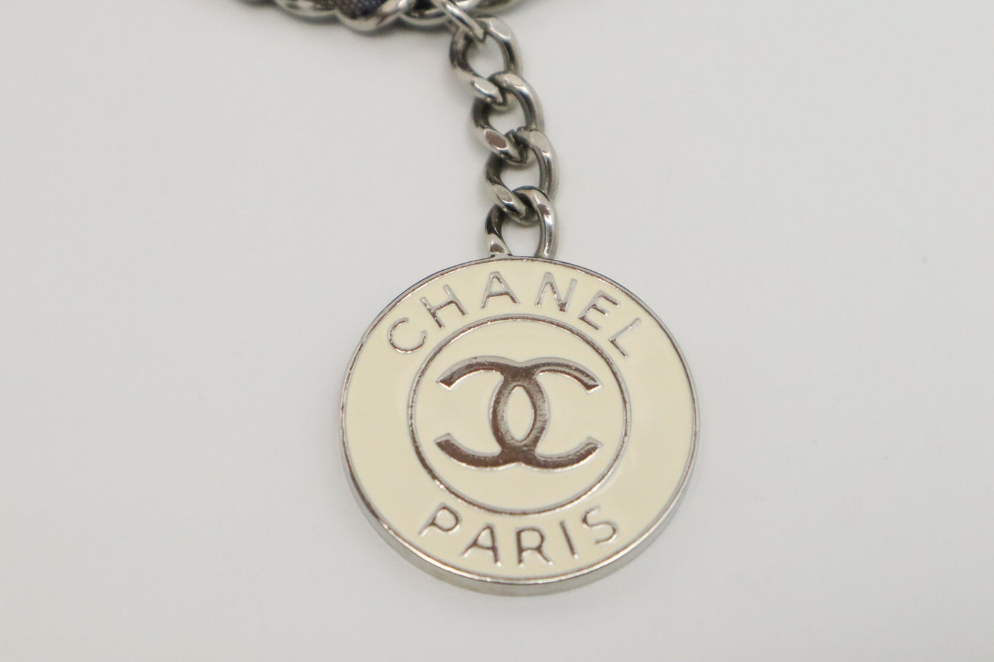 Chanel Flap Denim Blue Small Canvas Handbag