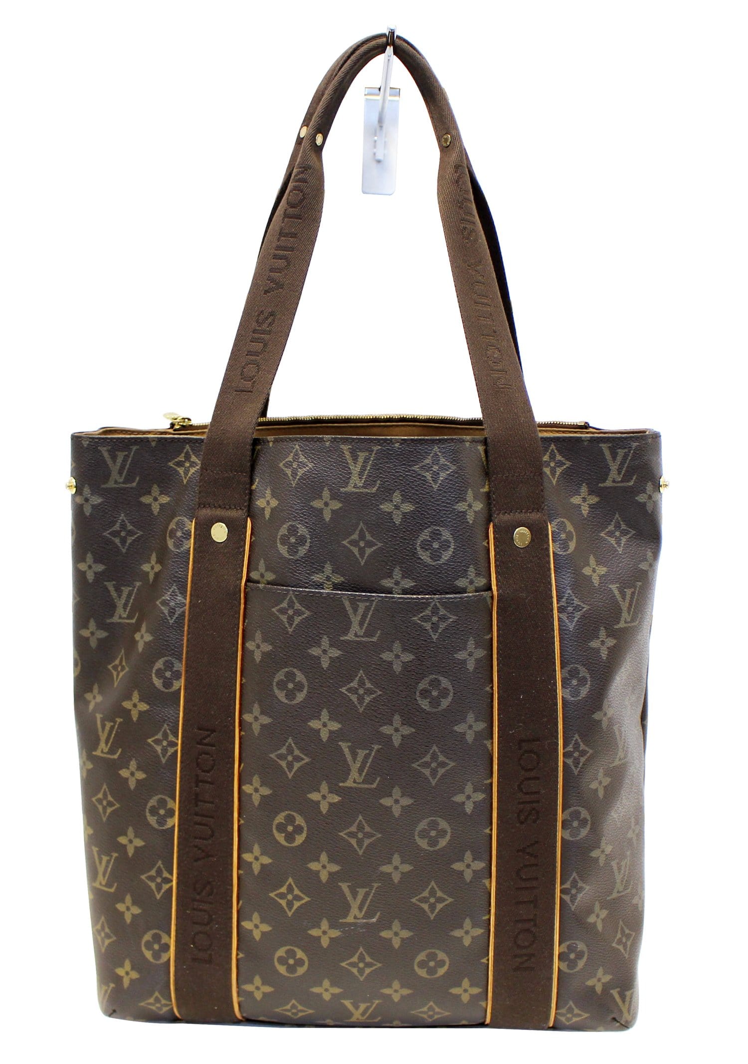 Louis Cabas Beaubourg Shoulder Bag Canvas Monogram