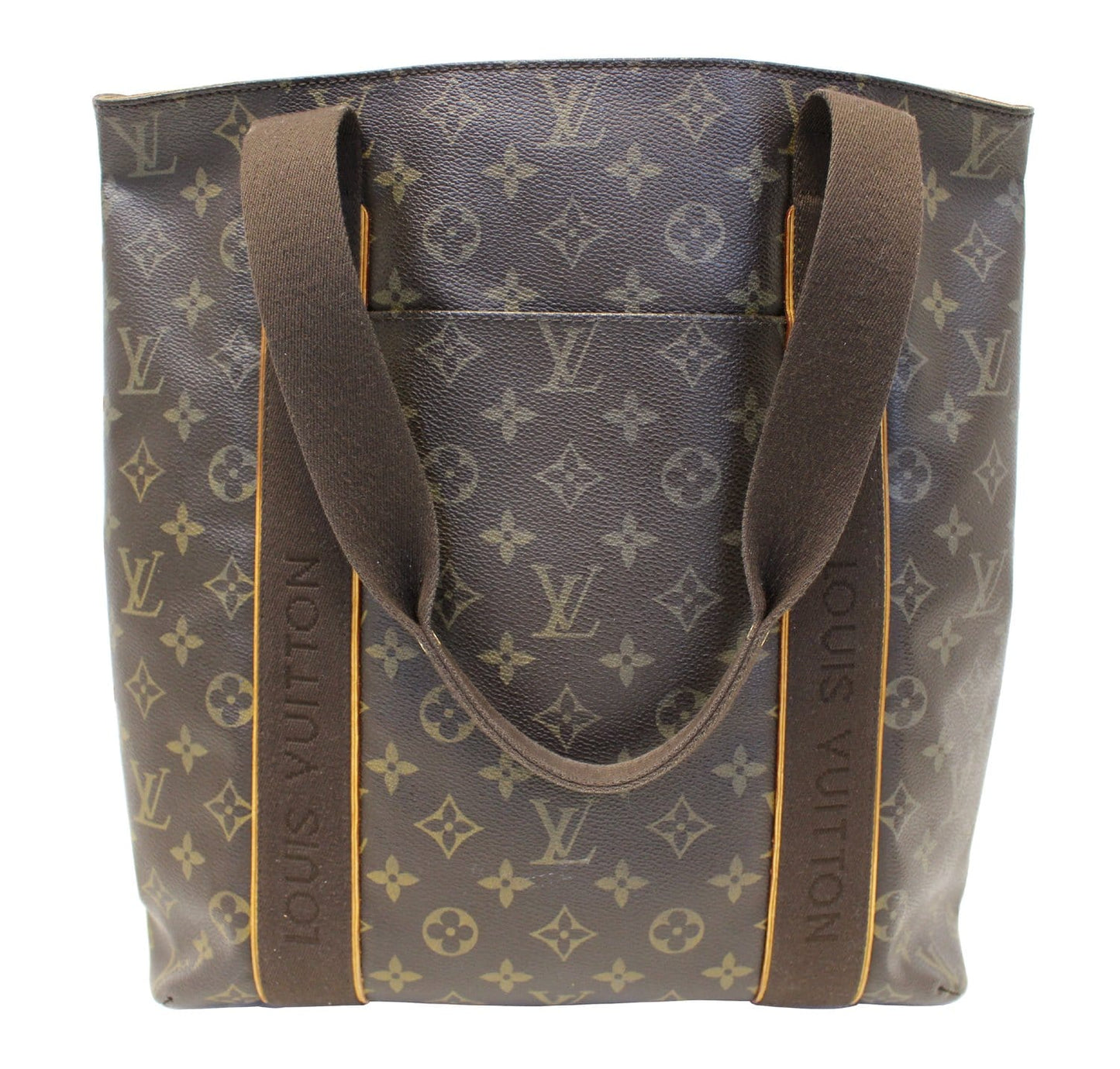 Louis Cabas Beaubourg Shoulder Bag Canvas Monogram