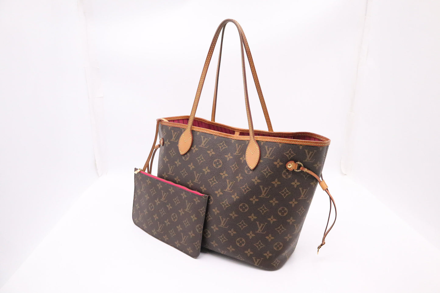 Louis Vuitton Neverfull MM Monogram Canvas Tote Bag Canvas 1
