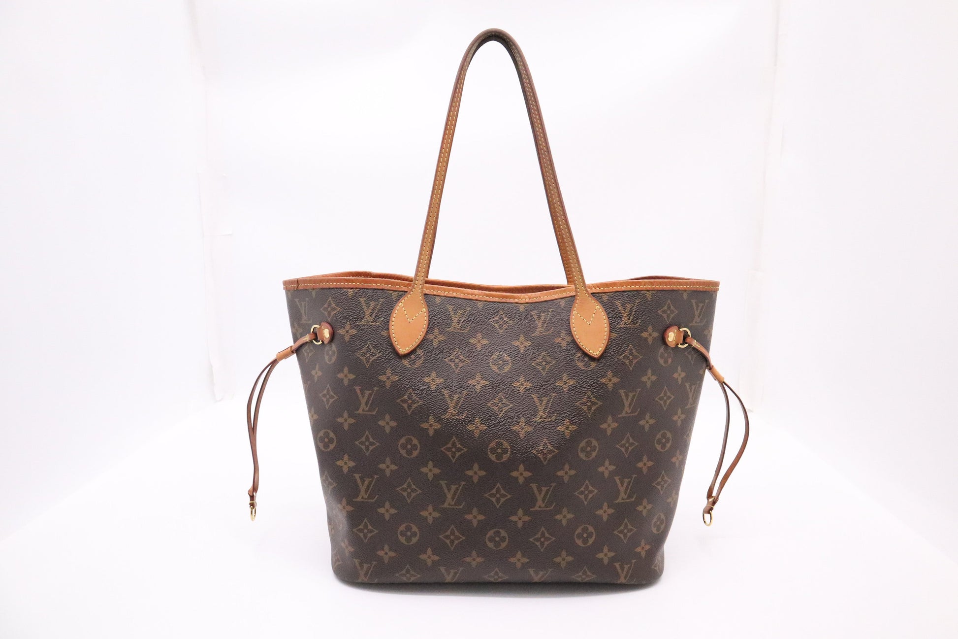 Louis Vuitton Neverfull MM Monogram Canvas Tote Bag Canvas 1