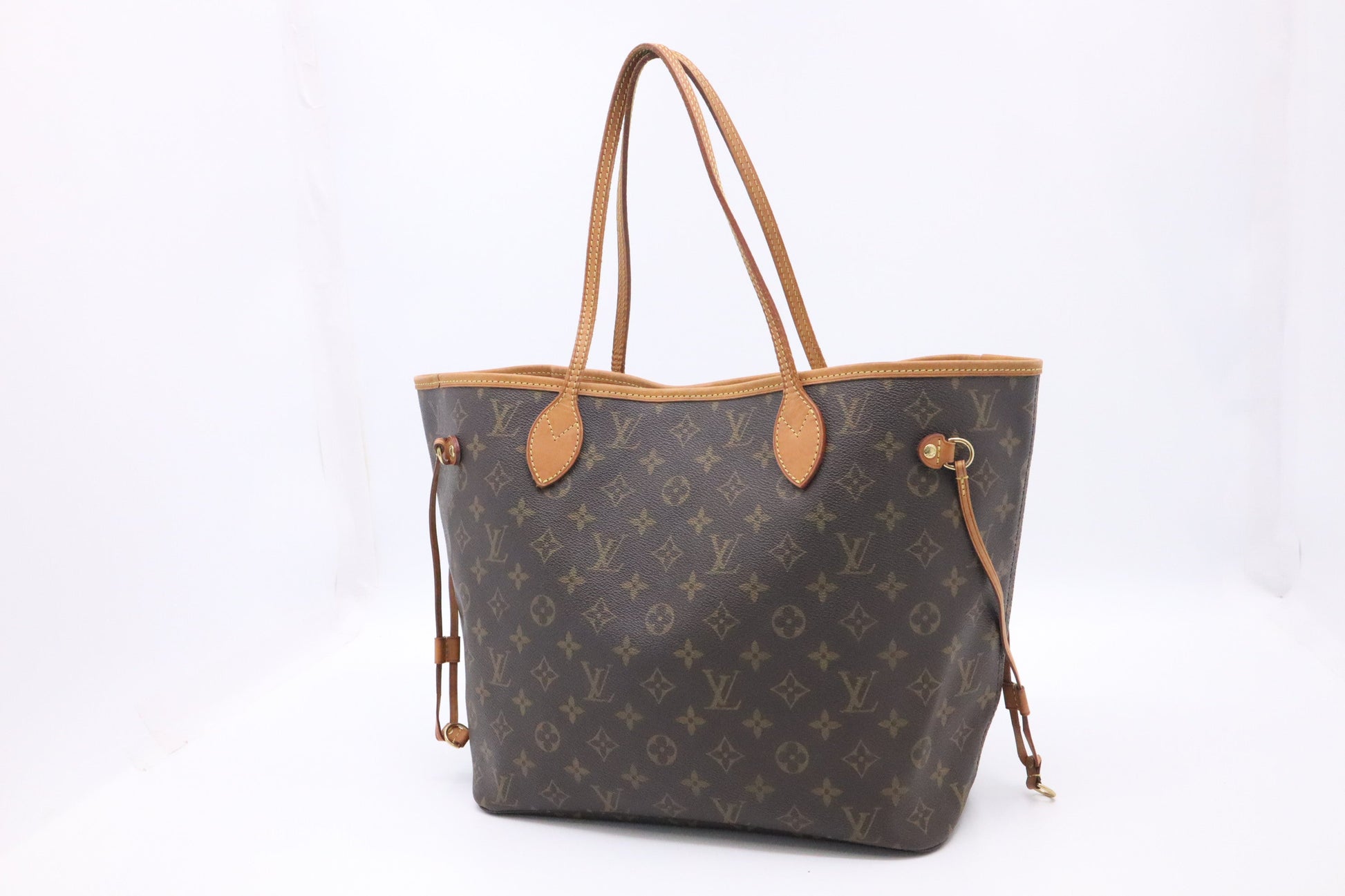 Louis Vuitton Neverfull MM Monogram Canvas Tote Bag Canvas 5