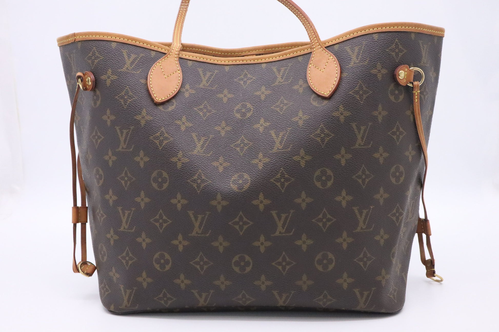 Louis Vuitton Neverfull MM Monogram Canvas Tote Bag Canvas 5