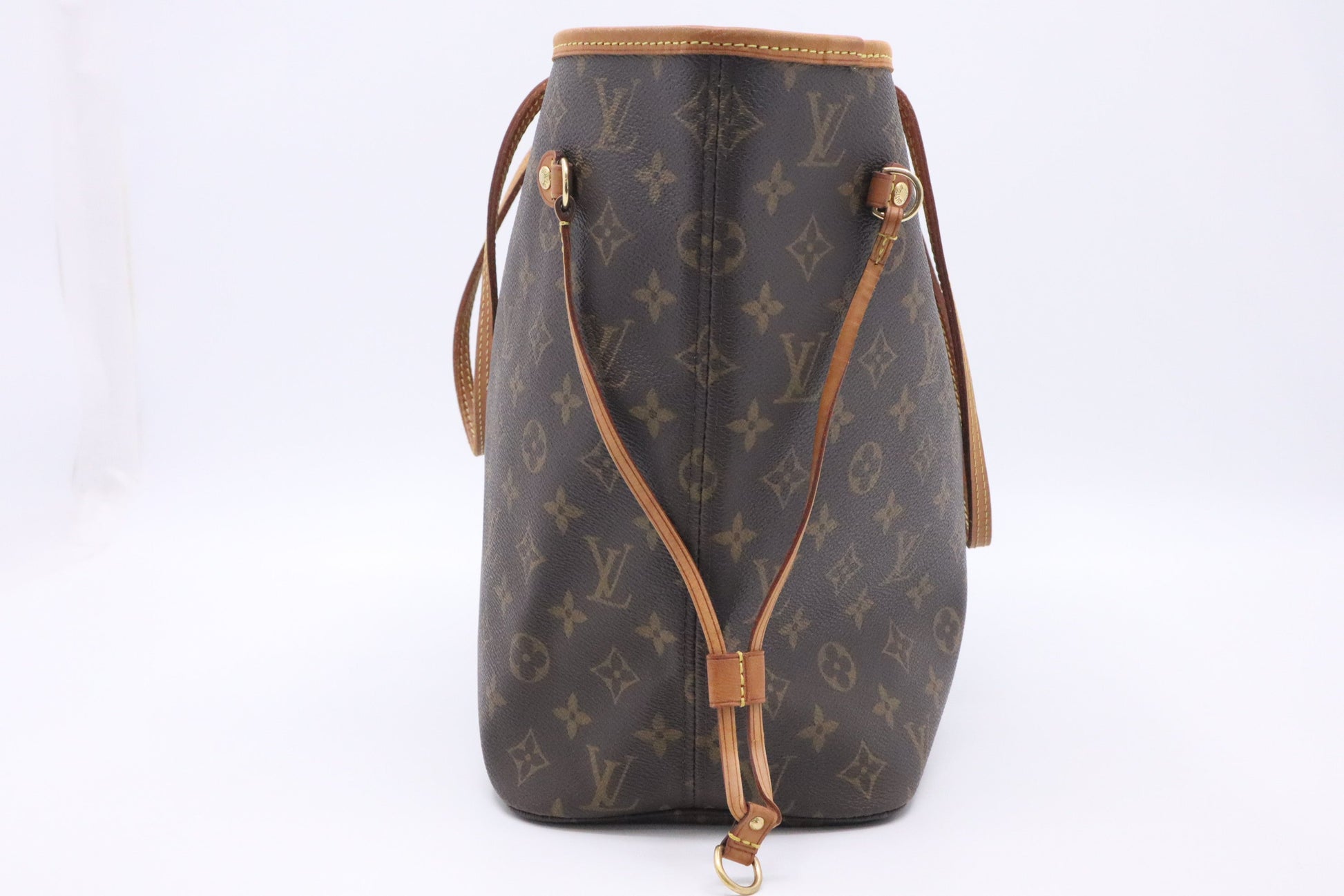 Louis Vuitton Neverfull MM Monogram Canvas Tote Bag Canvas 5