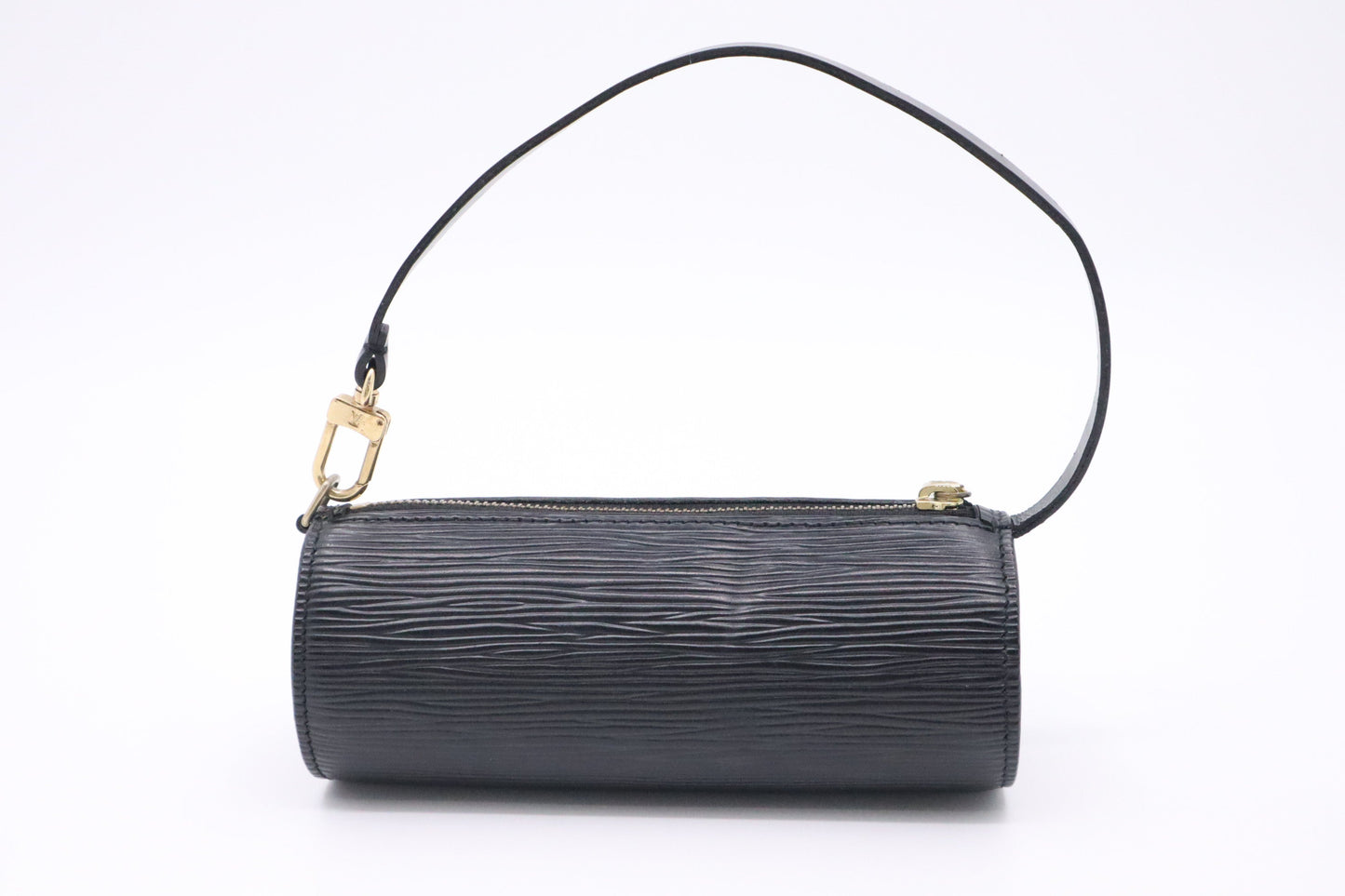 Louis Vuitton Papillon Epi Leather Black Handbag