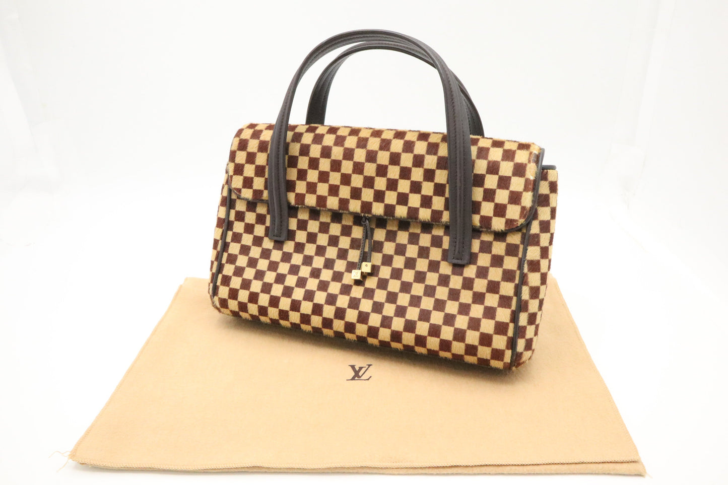 Louis Vuitton Lion Damier Sauvage Handbag