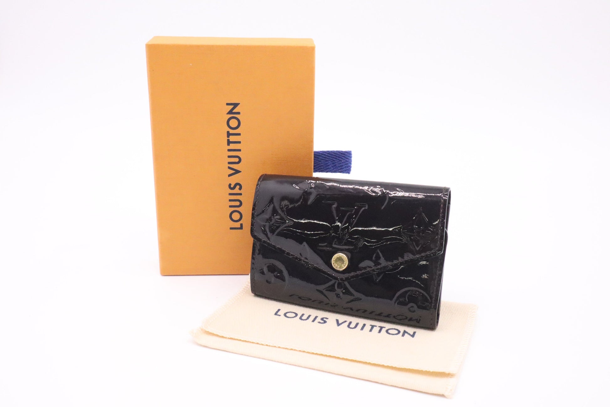 Louis Vuitton Key Amarante Vernis Leather Handbag