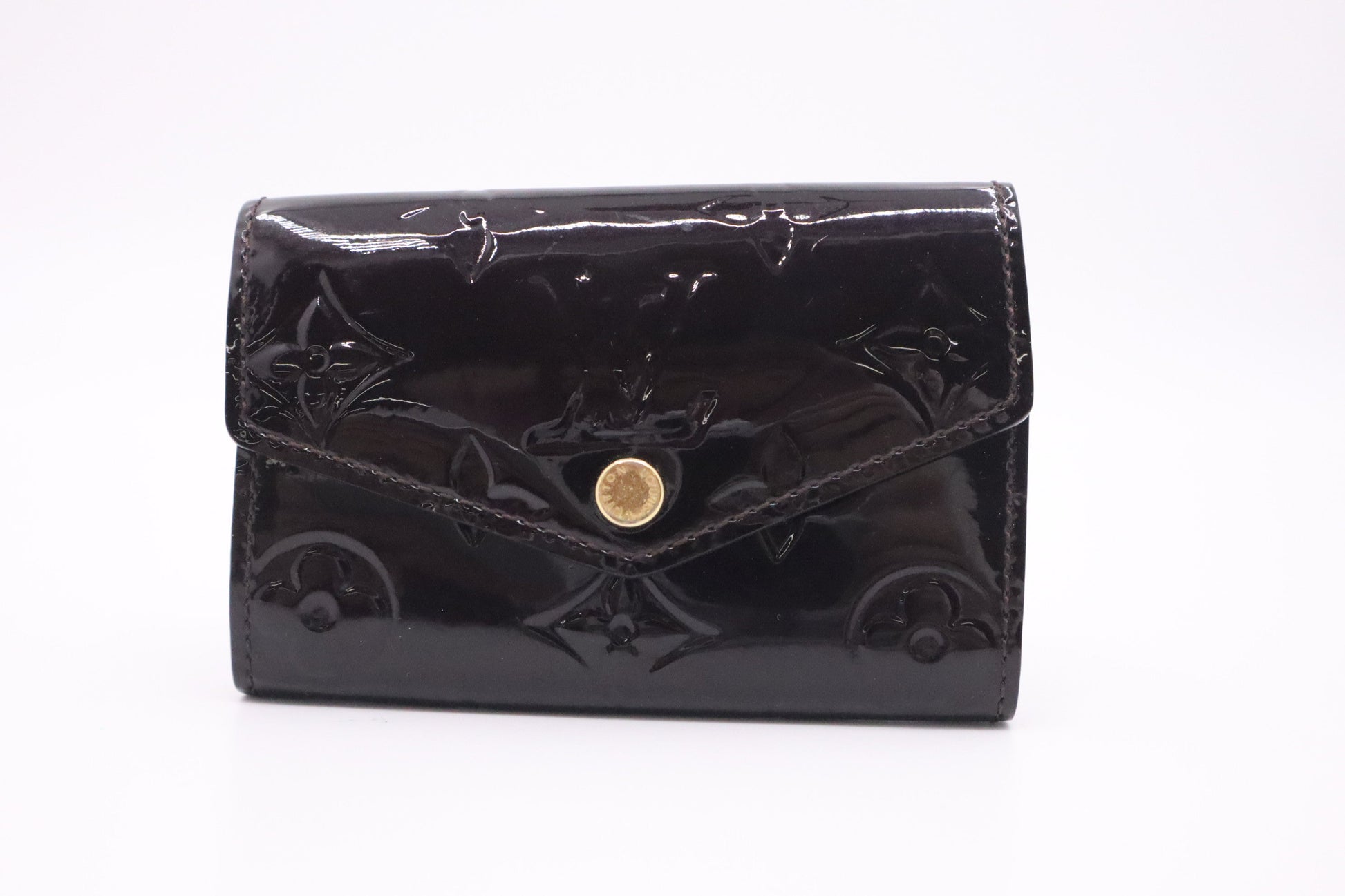 Louis Vuitton Key Amarante Vernis Leather Handbag