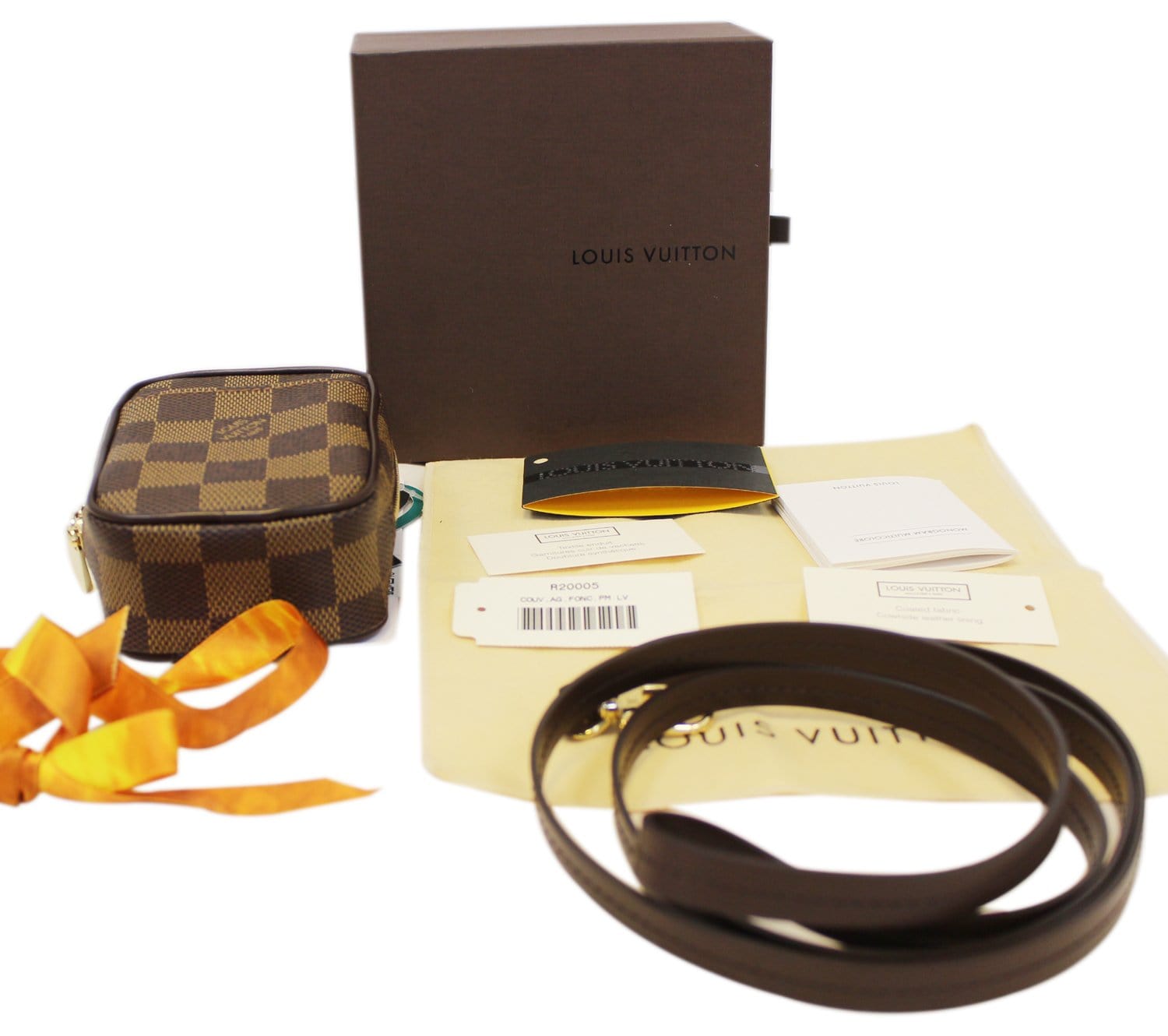 Louis Damier Ebene Etui Okapi Pm Shoulder Shoulder Bag