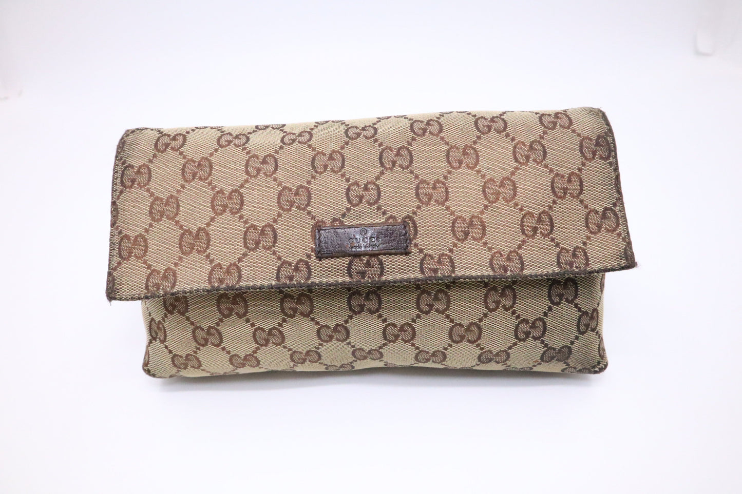 Gucci Waist GG Canvas Brown Handbag Canvas 2