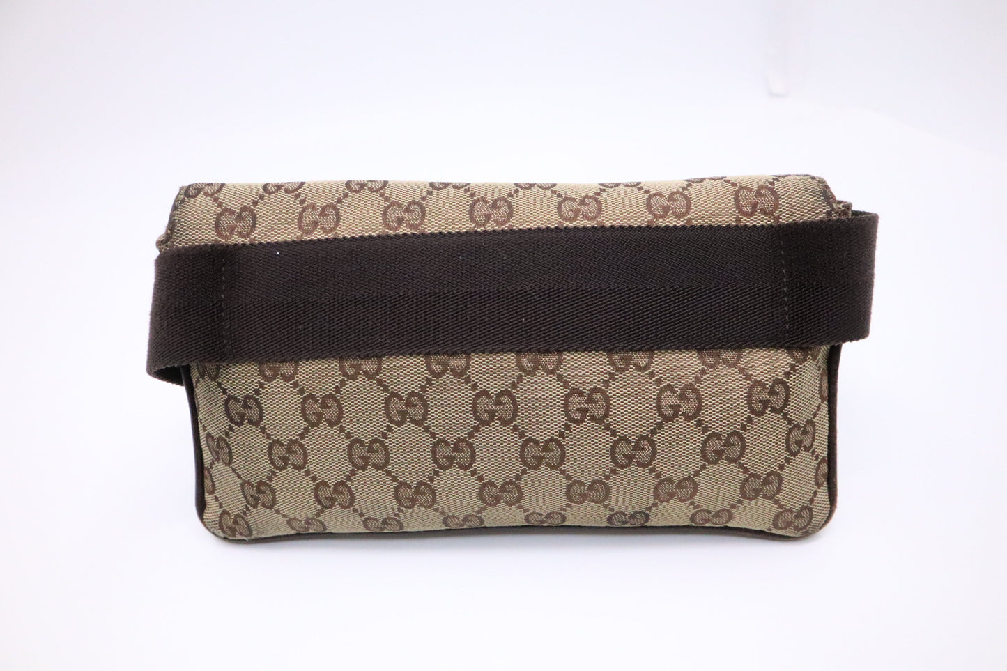 Gucci Waist GG Canvas Brown Handbag Canvas 2