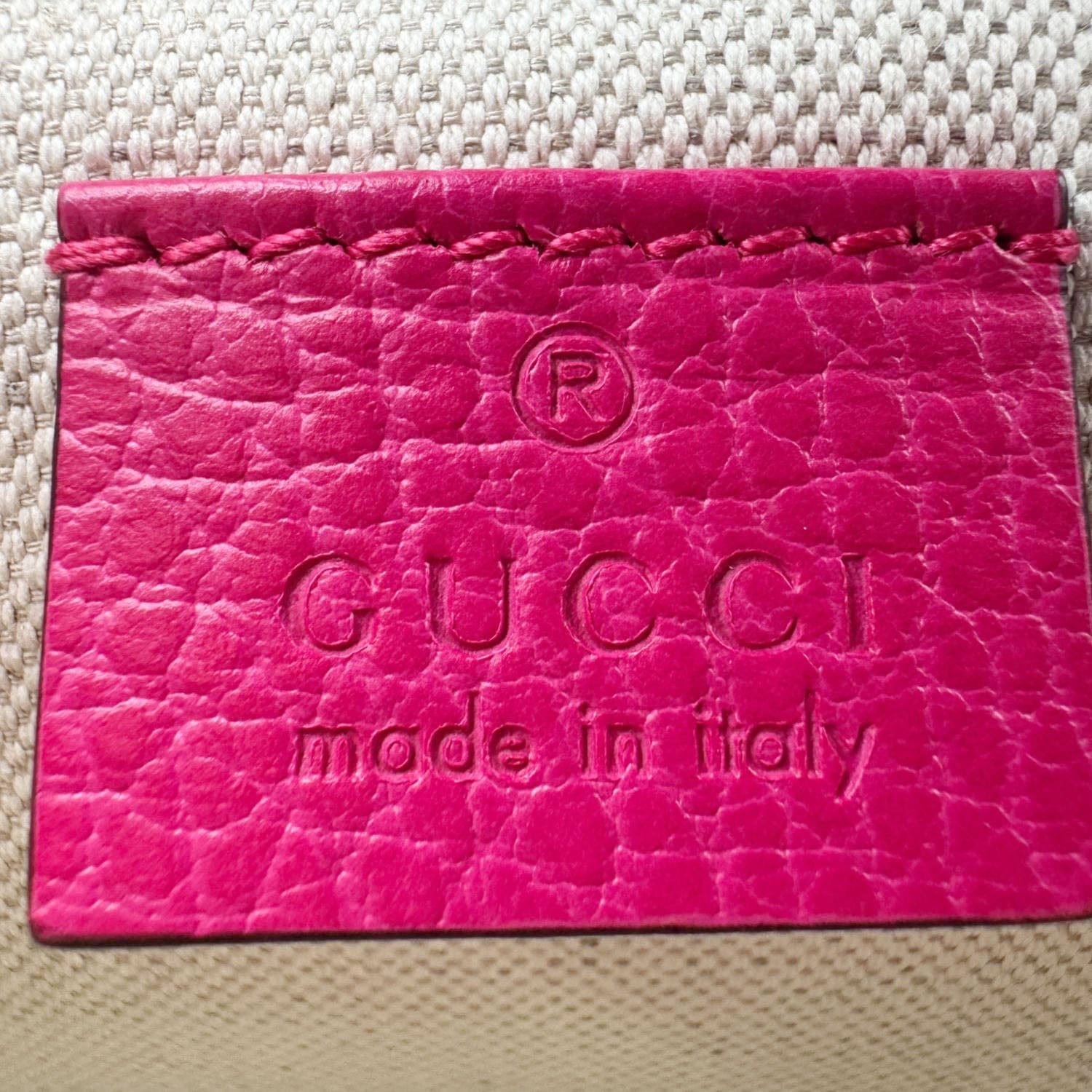 GUCCI Dionysus Small Calfskin Leather Crossbody Bag Pink 400249