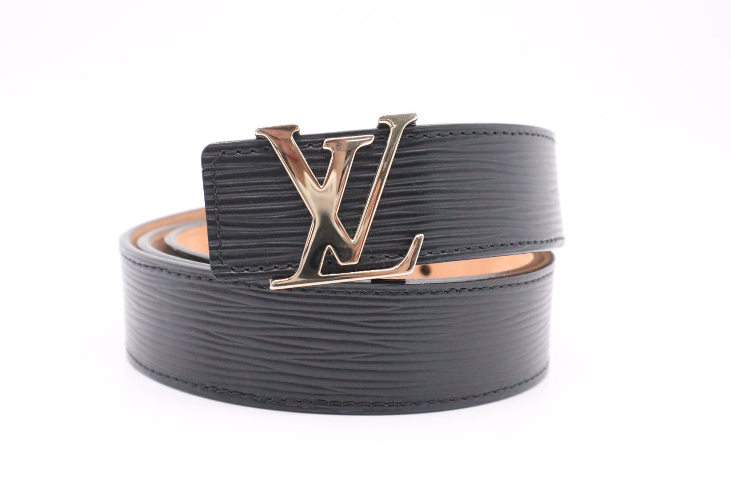 Louis Vuitton Belt Epi Leather Black Epi Leather