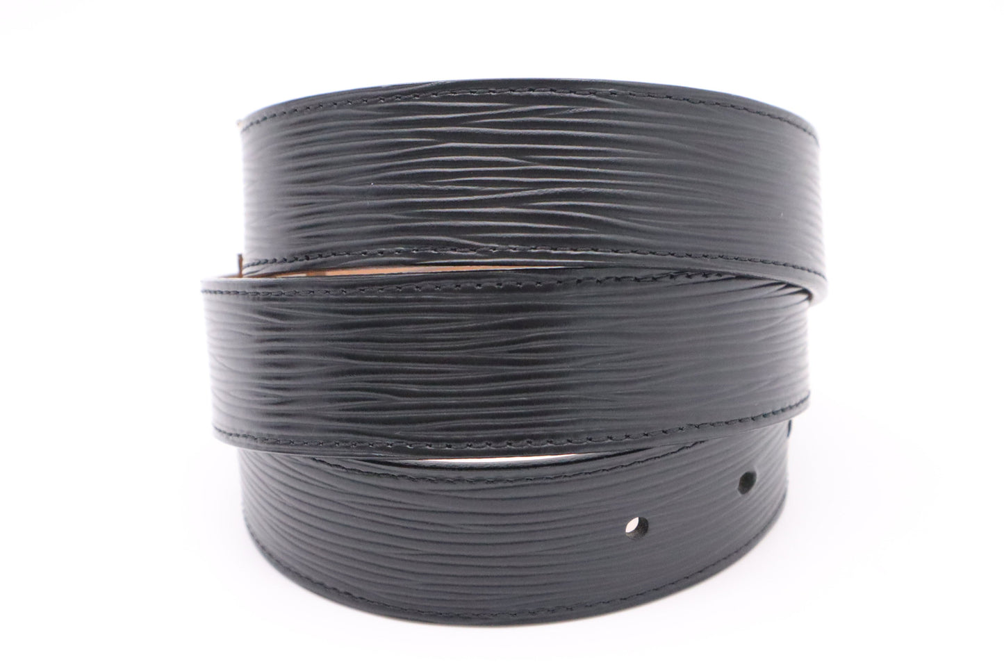 Louis Vuitton Belt Epi Leather Black Epi Leather