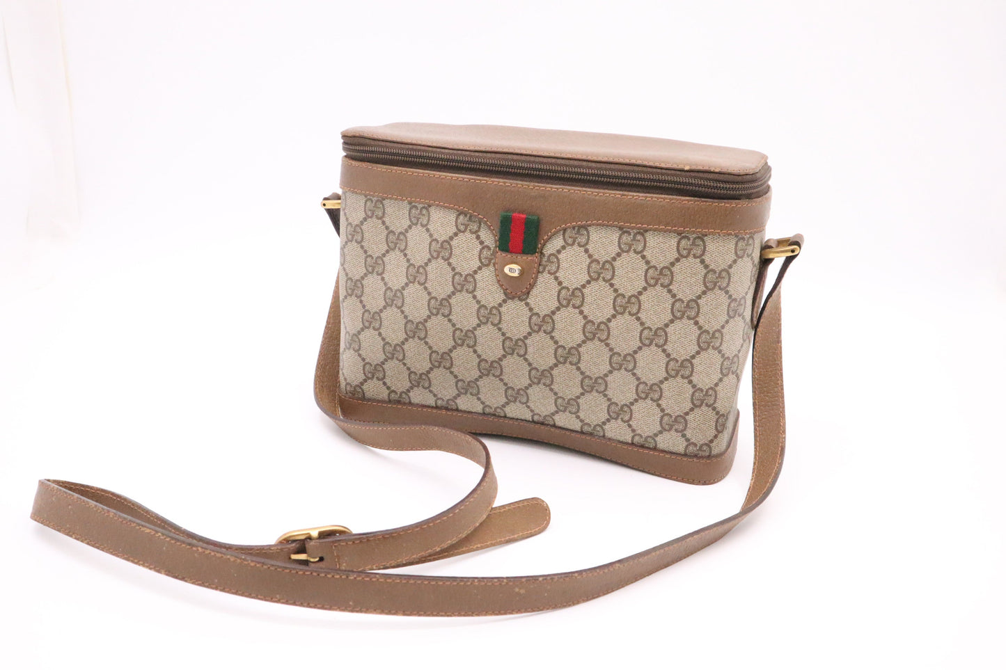 Gucci Vanity GG Supreme Canvas Crossbody Bag