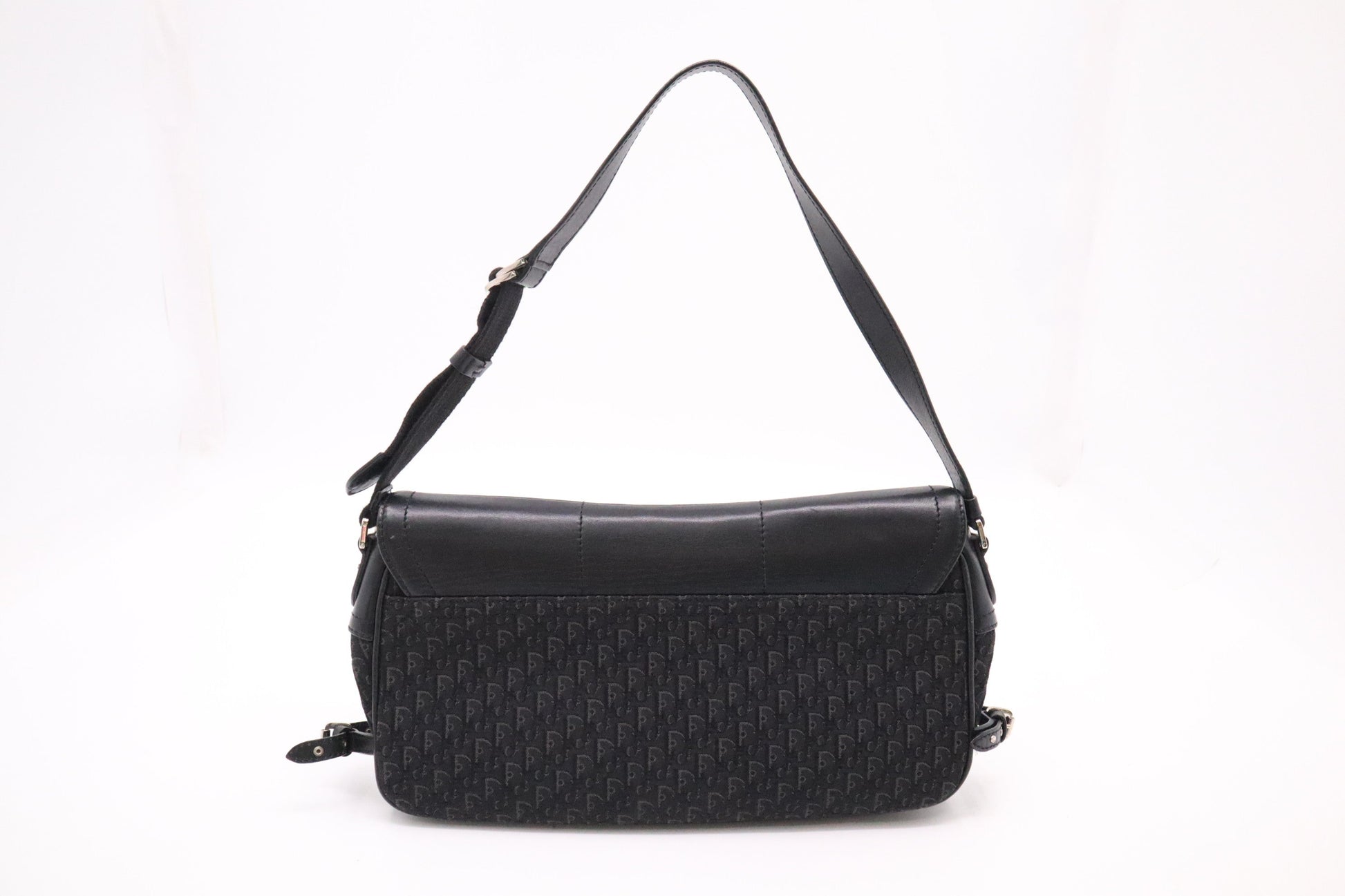 Dior Shoulder Bag In And Leather Canvas