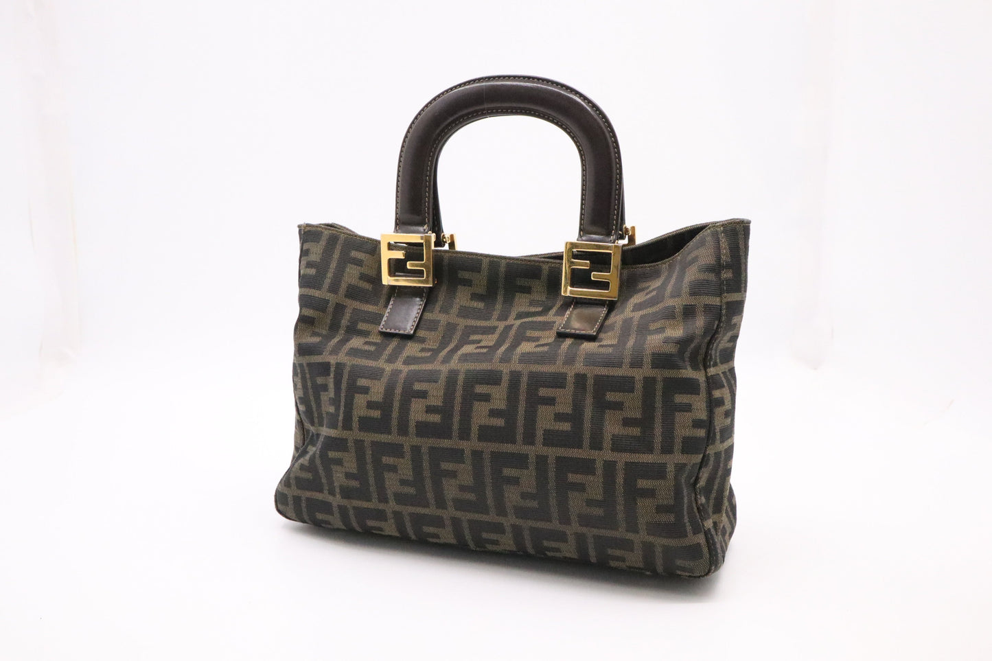 Fendi Handbag In Zucca Canvas Travel Bag Zucca Canvas 1