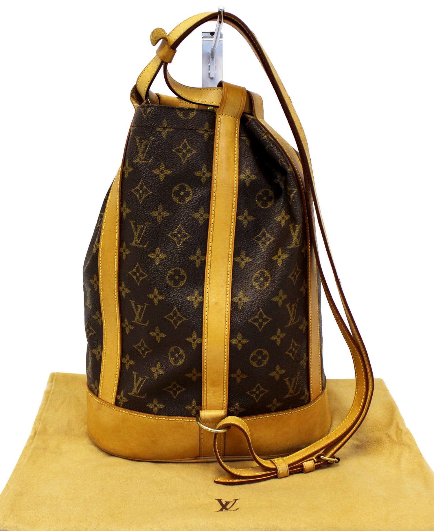 Louis Randonnee Pm Backpack Shoulder Bag Monogram