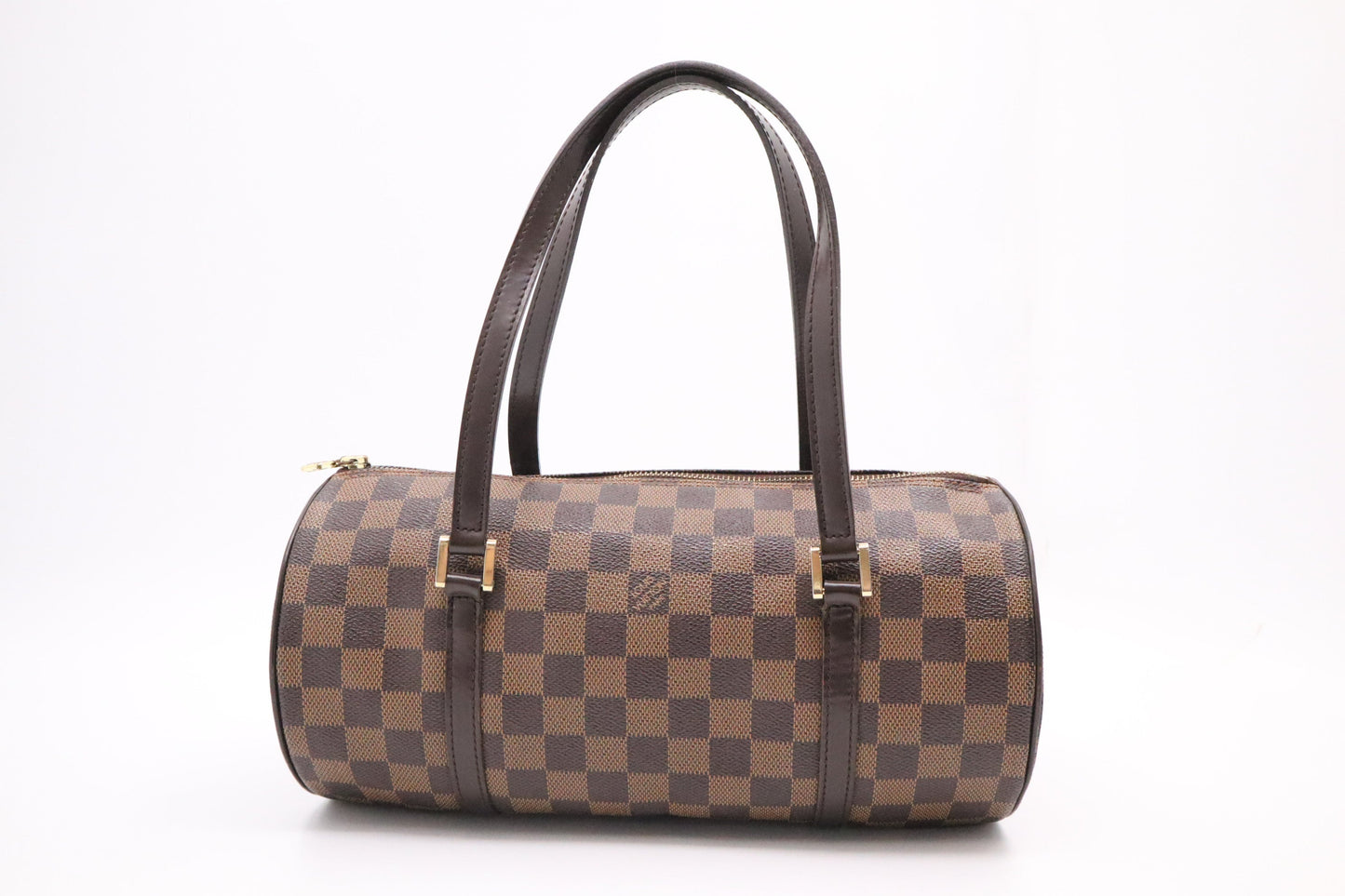 Louis Vuitton Papillon 30 Ebene Damier Canvas Handbag