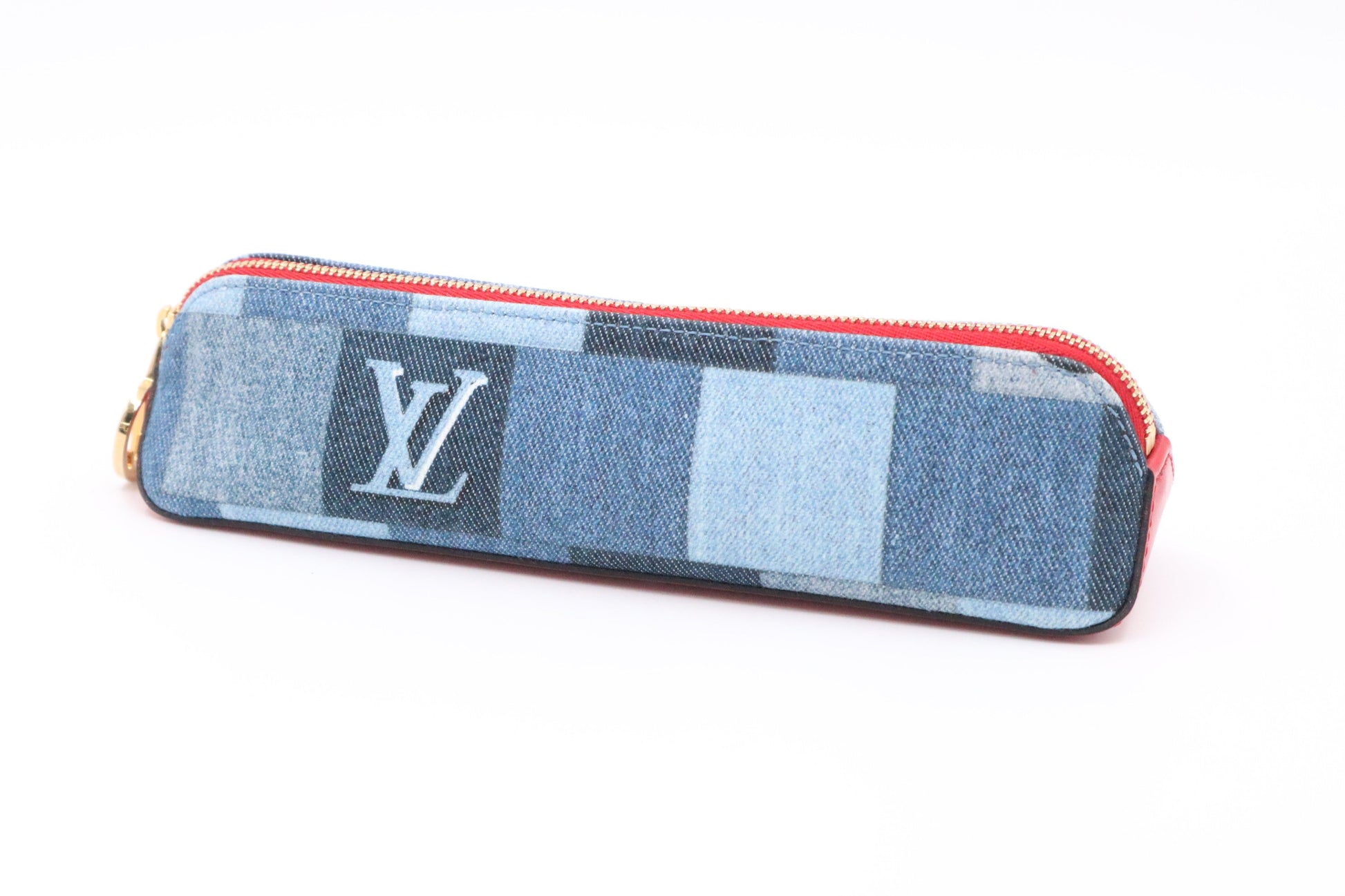 Louis Vuitton Pen Denim Canvas Handbag