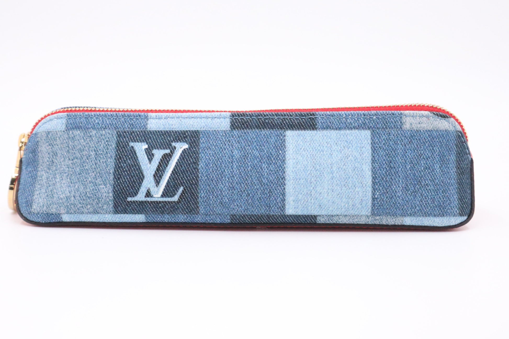Louis Vuitton Pen Denim Canvas Handbag