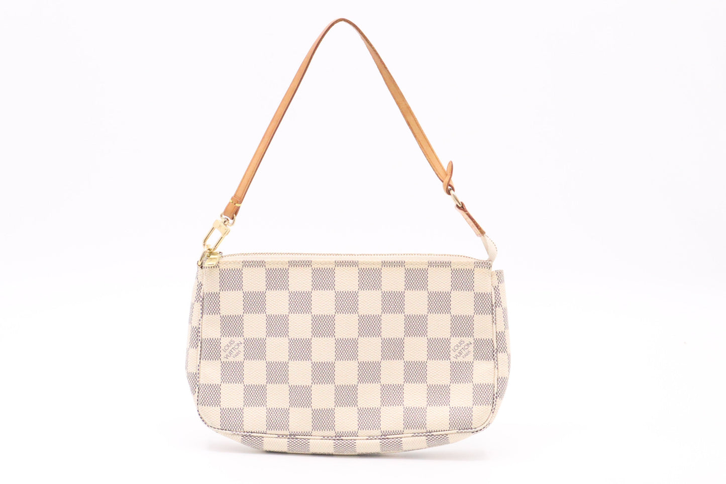 Louis Vuitton Pochette Accessoires Azur Damier Clutch Bag