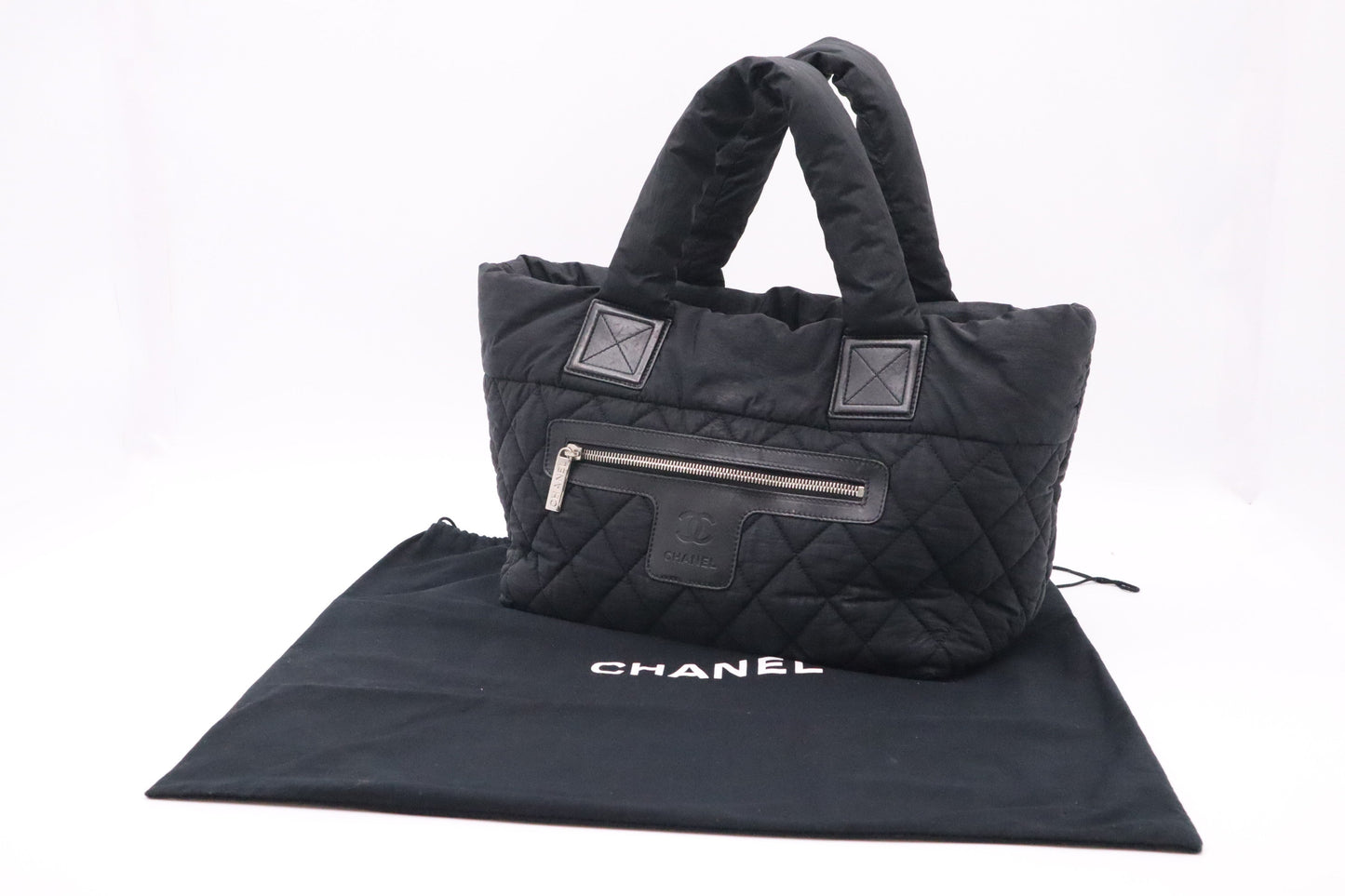 Chanel Cocoon Nylon Black Handbag