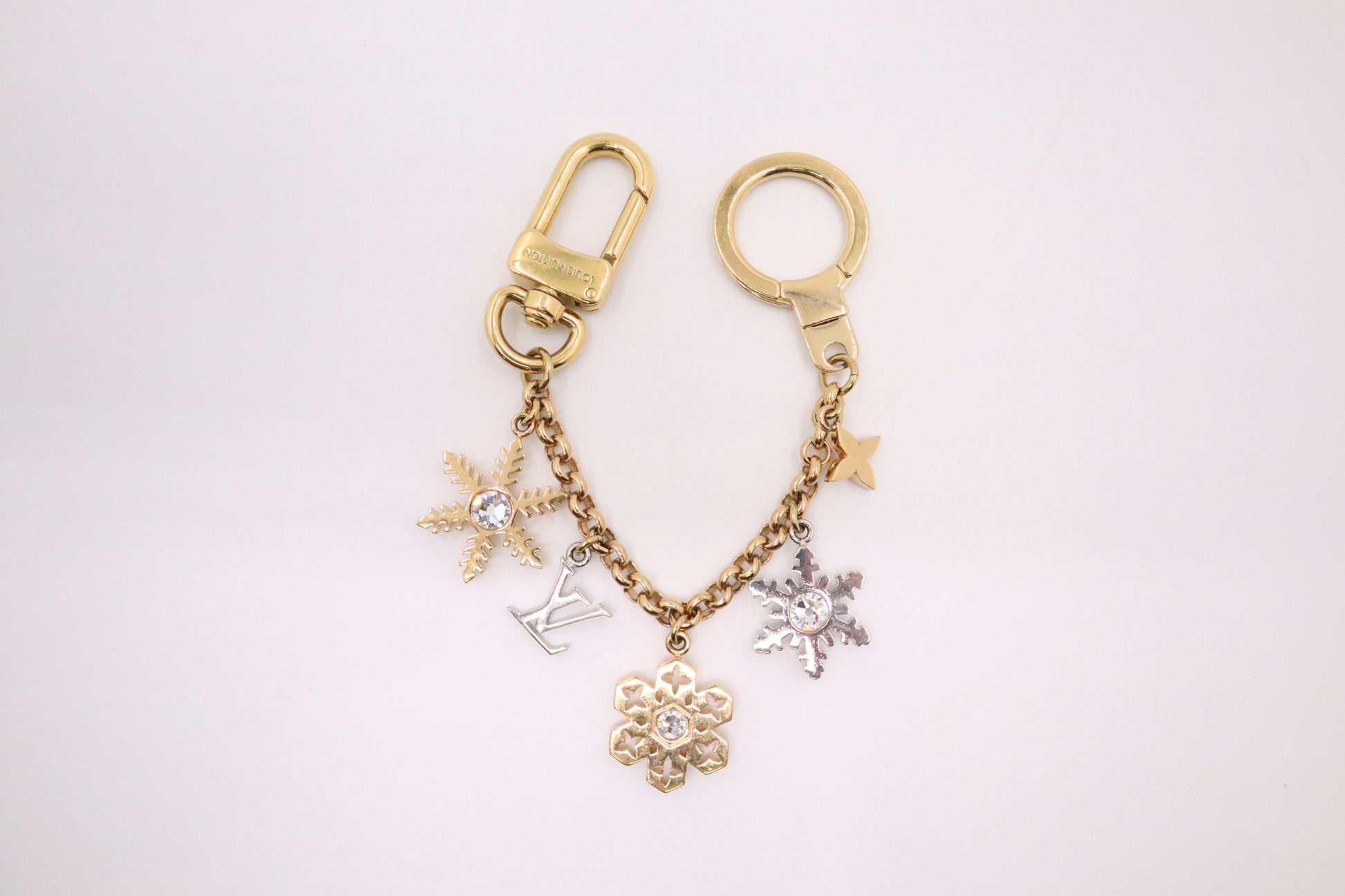 Louis Vuitton Snowflakes Charm Key Chain