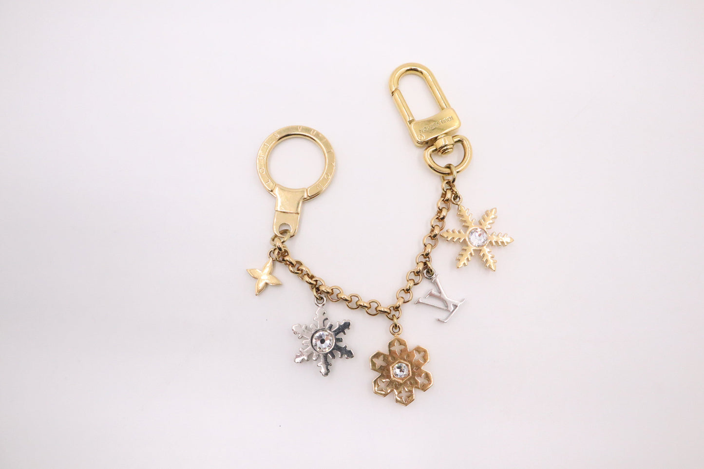 Louis Vuitton Snowflakes Charm Key Chain