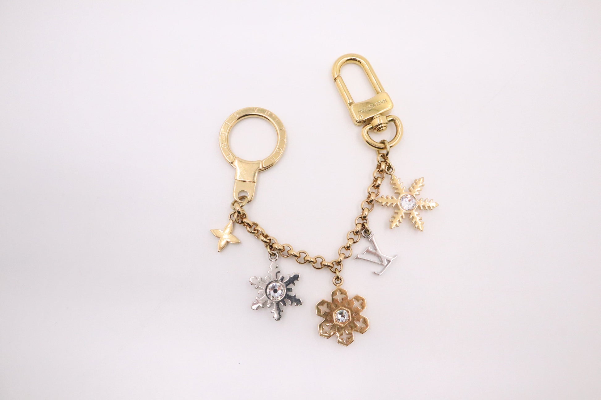Louis Vuitton Snowflakes Charm Key Chain