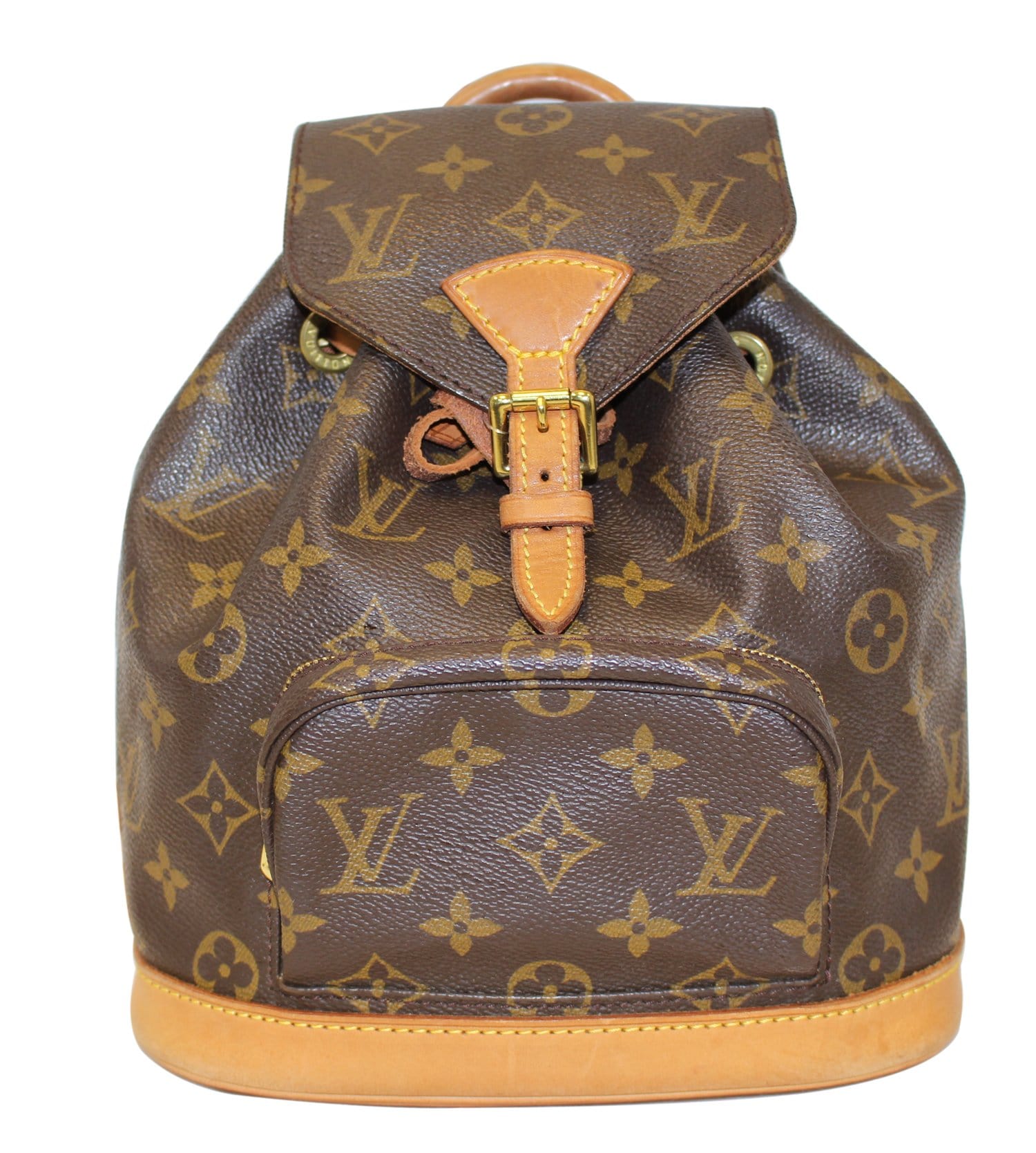 Louis Canavs Montsouris Pm Backpack Monogram