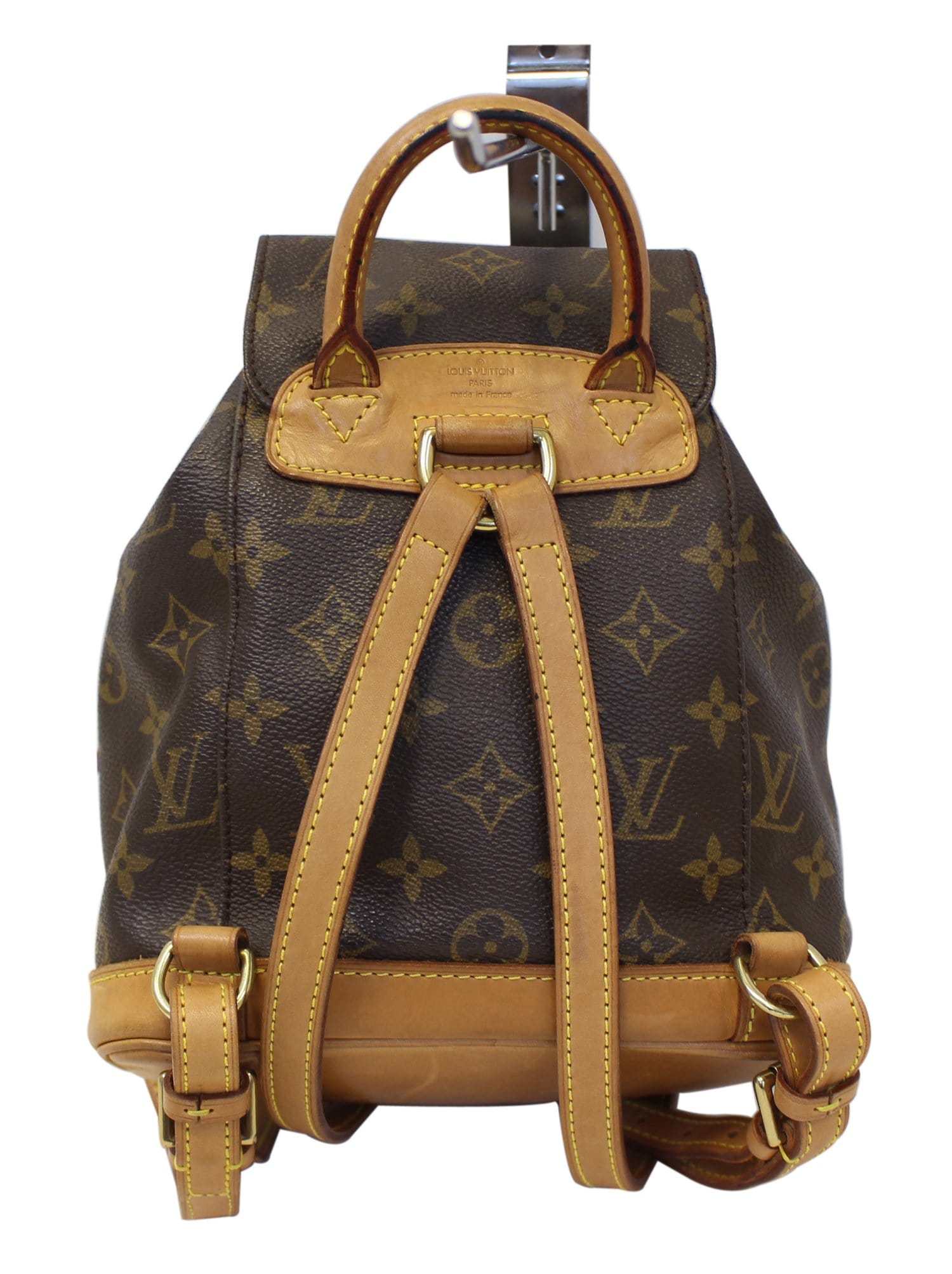 Louis Canavs Montsouris Pm Backpack Monogram