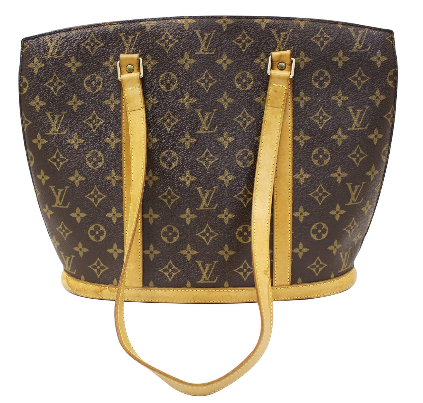 Louis Babylone Tote Bag Canvas Monogram Shoulder Bag