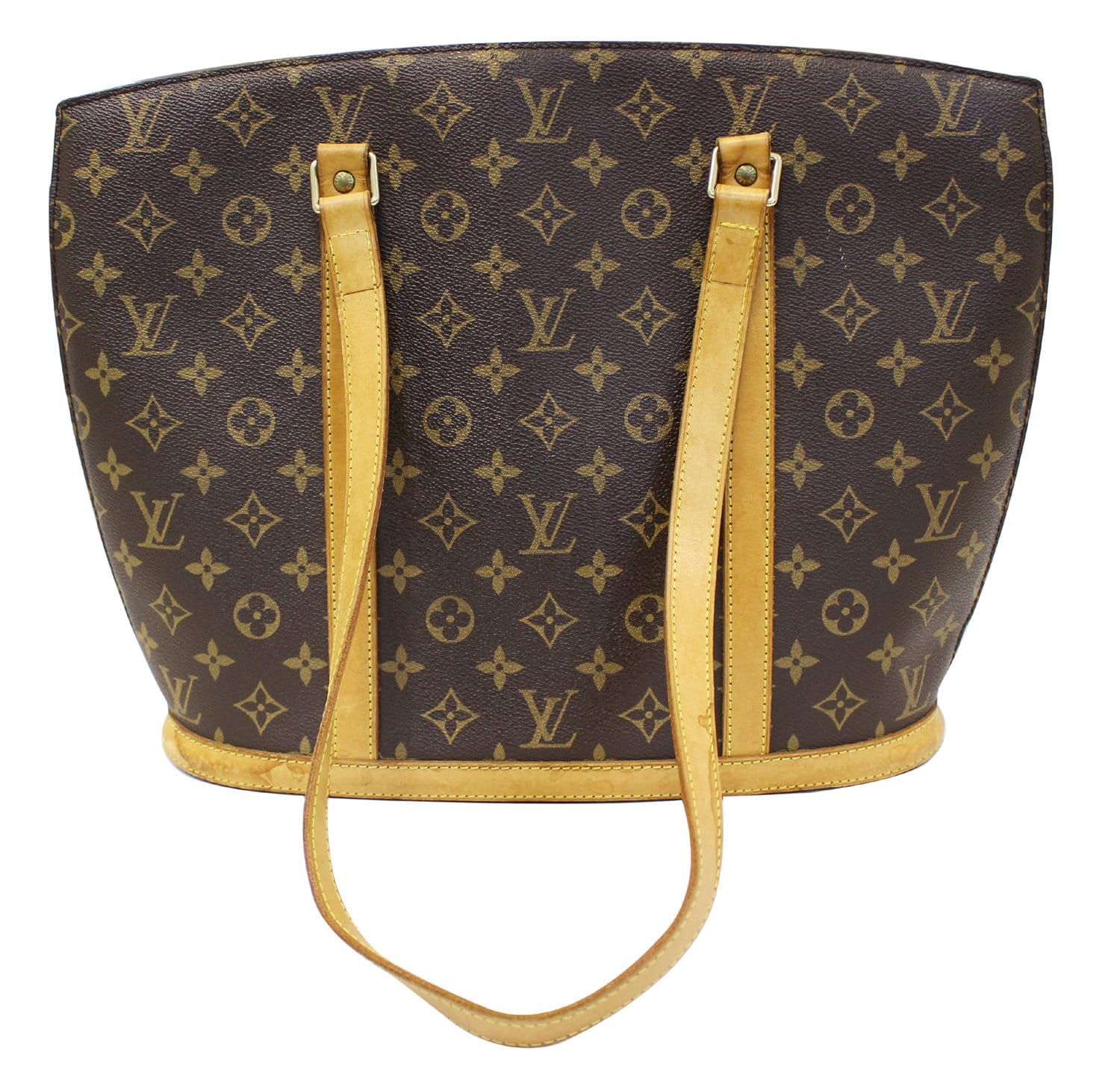 Louis Babylone Tote Bag Canvas Monogram Shoulder Bag