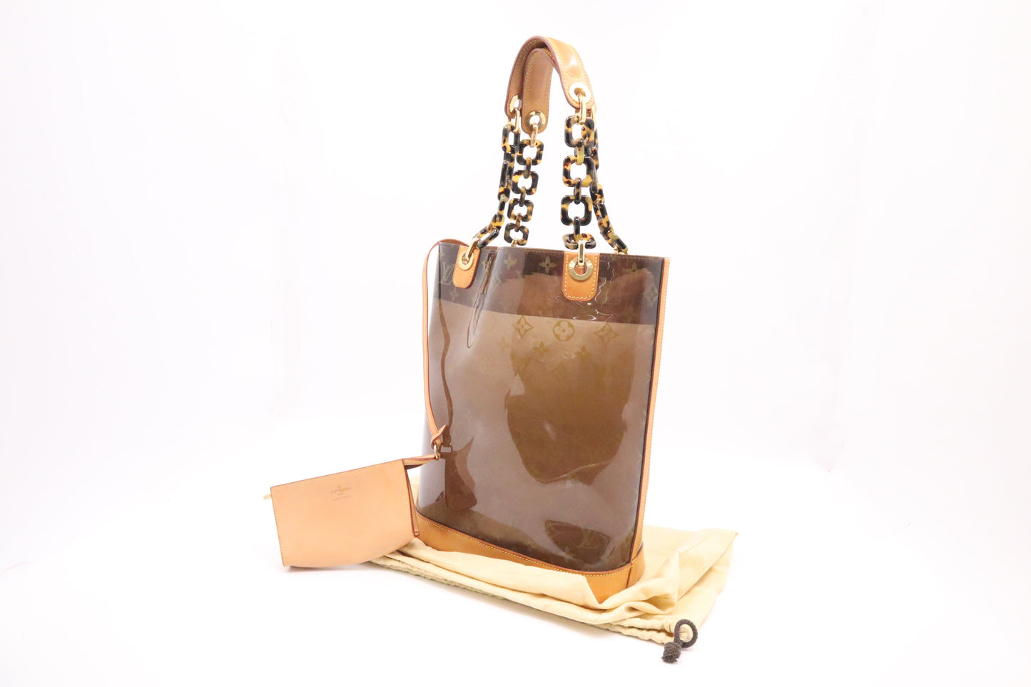 Louis Vuitton Cabas Ambre MM PVC Monogram Handbag