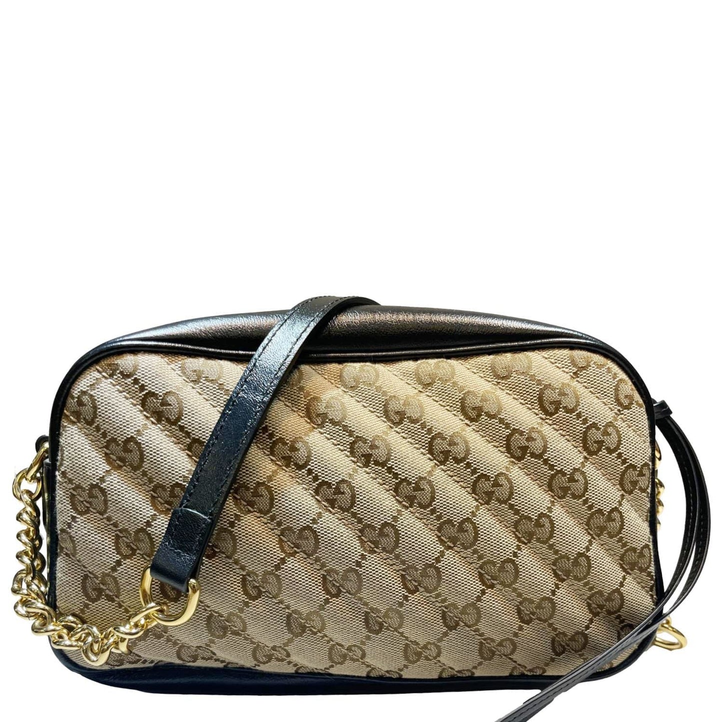 Gucci Marmont Small Crossbody Camera Bag Canvas Monogram Crossbody Bag Marmont Small