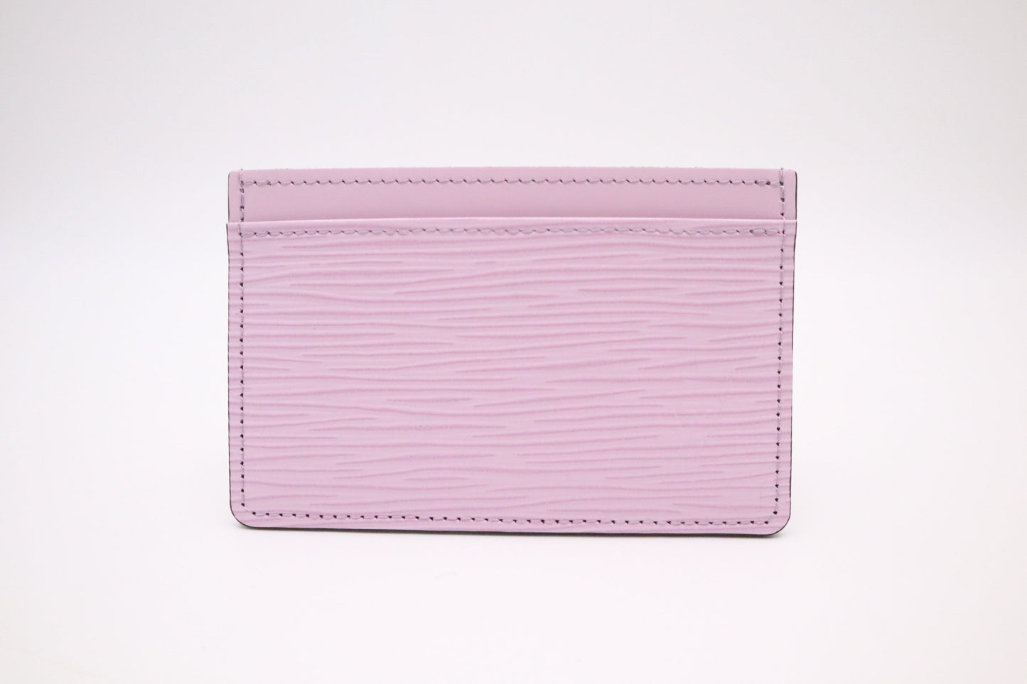 Louis Vuitton Card Lilac Epi Leather Wallet Case