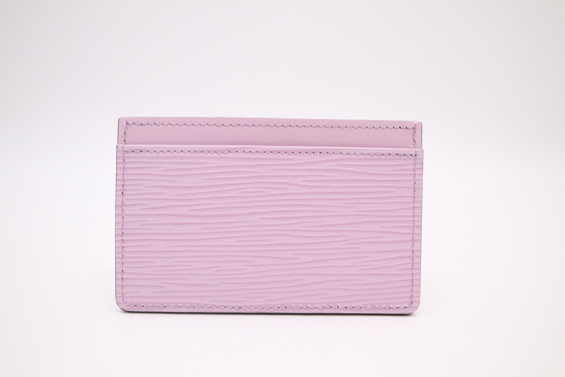 Louis Vuitton Card Lilac Epi Leather Wallet Case