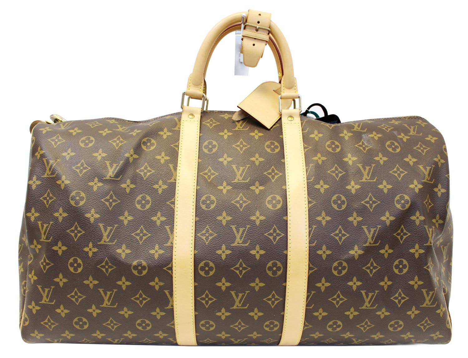 Louis Keepall Boston Bag Canvas Monogram Shoulder Bag